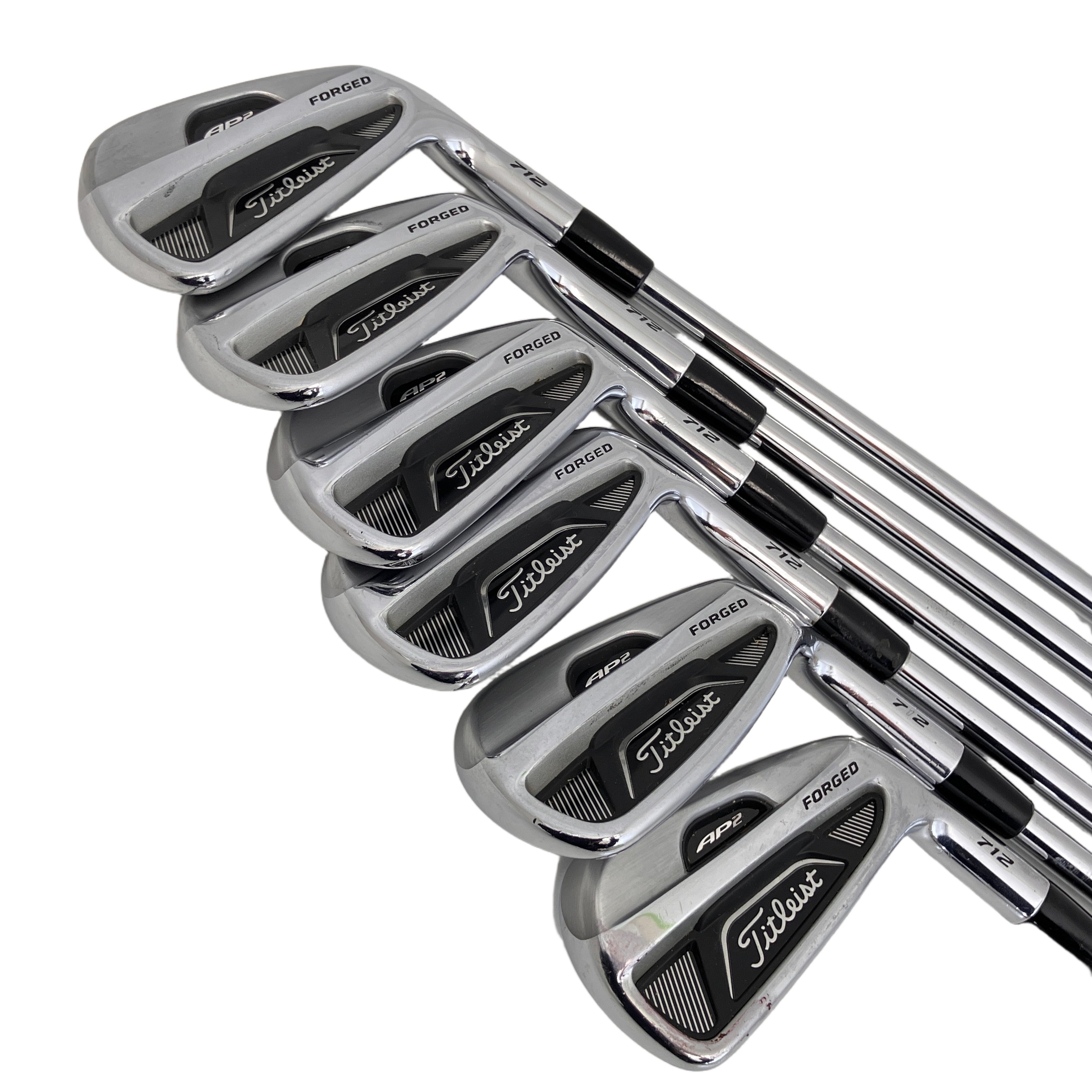 タイトリスト Titleist AP2 712 6本 5-P S200 Dynamic Gold アイアン6本セット 中古