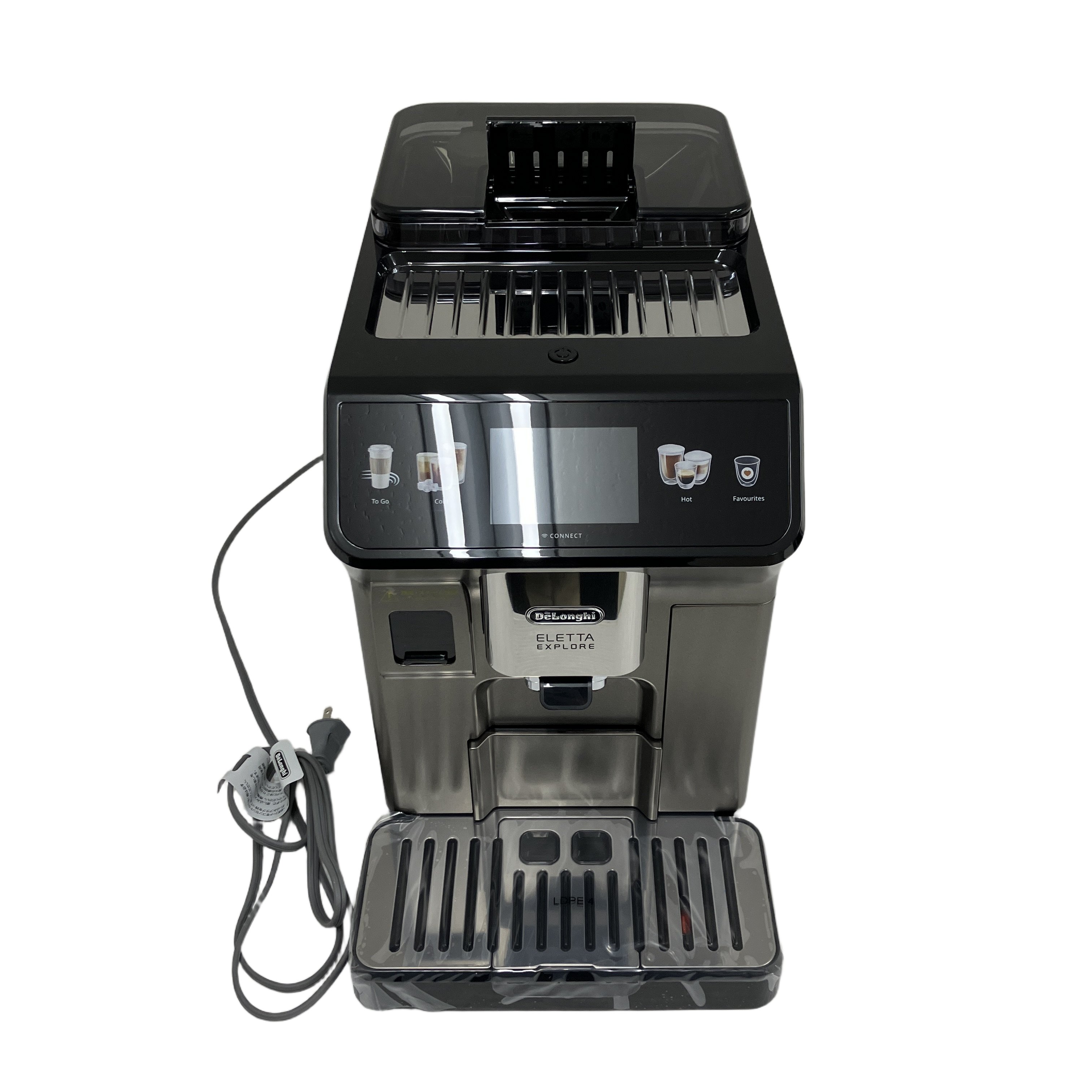 De'Longhi ECAM45086T 全自動 コーヒーマシン エレッタ エクスプロア Wi-Fiモデル デロンギ コーヒーメーカー 未使用