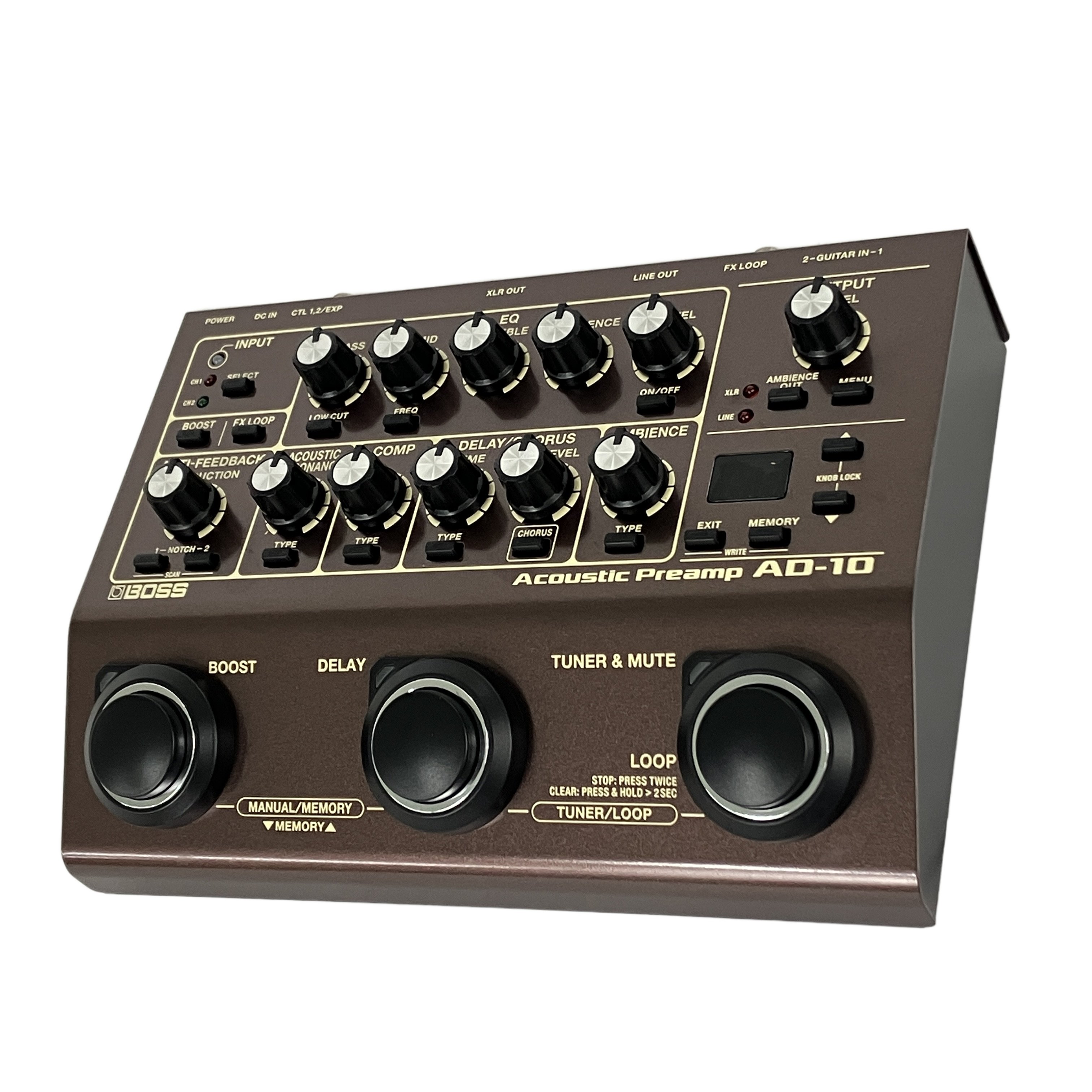 BOSS AD-10 Acoustic Preamp アコースティックプリアンプ 未使用