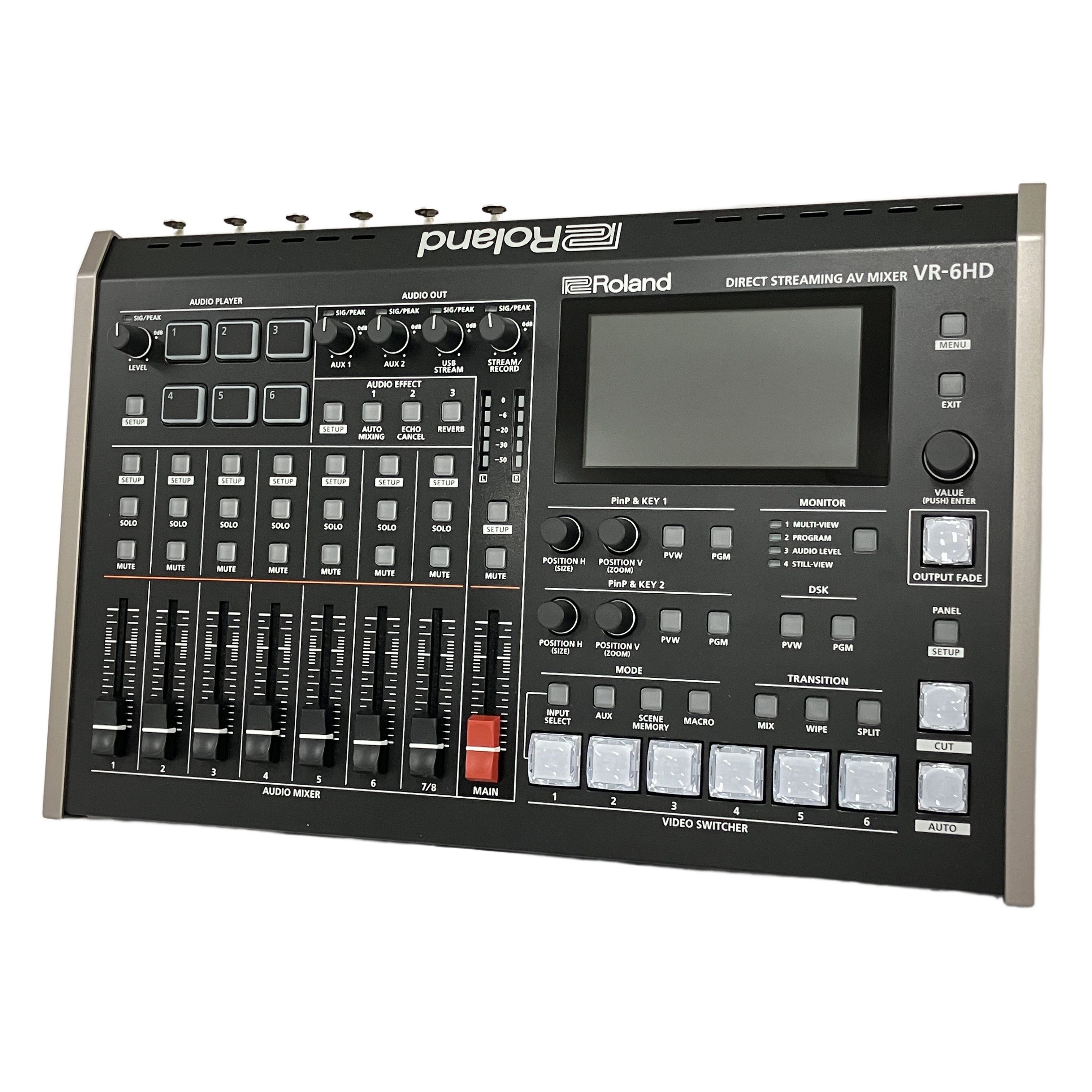 Roland VR-6HD Direct Streaming AV Mixer AVミキサー 映像機器 ローランド 中古 良好