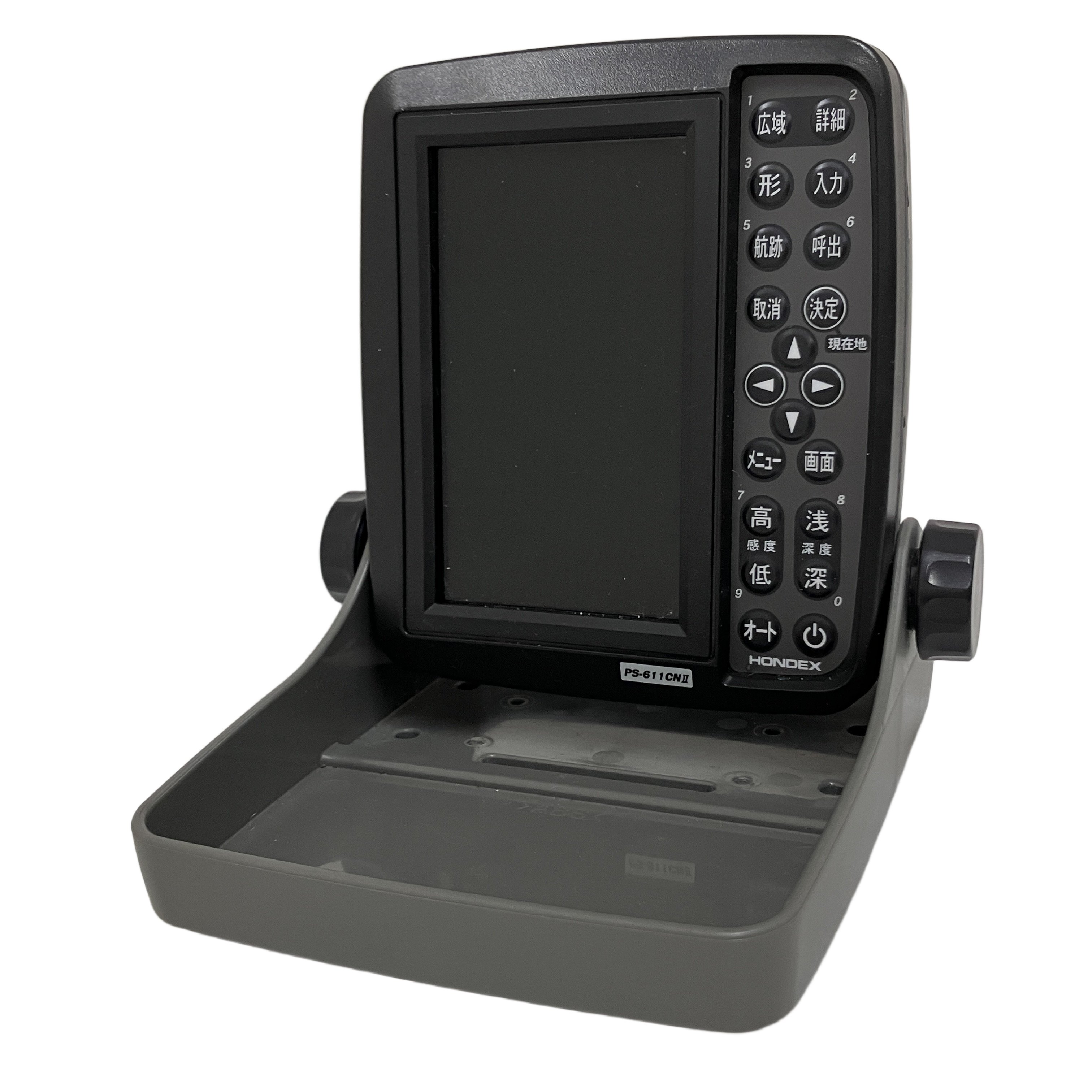HONDEX PS-611CN2 ホンデックス 5型ワイド 液晶 ポータブルプロッター TD25 セット 魚群探知機 中古