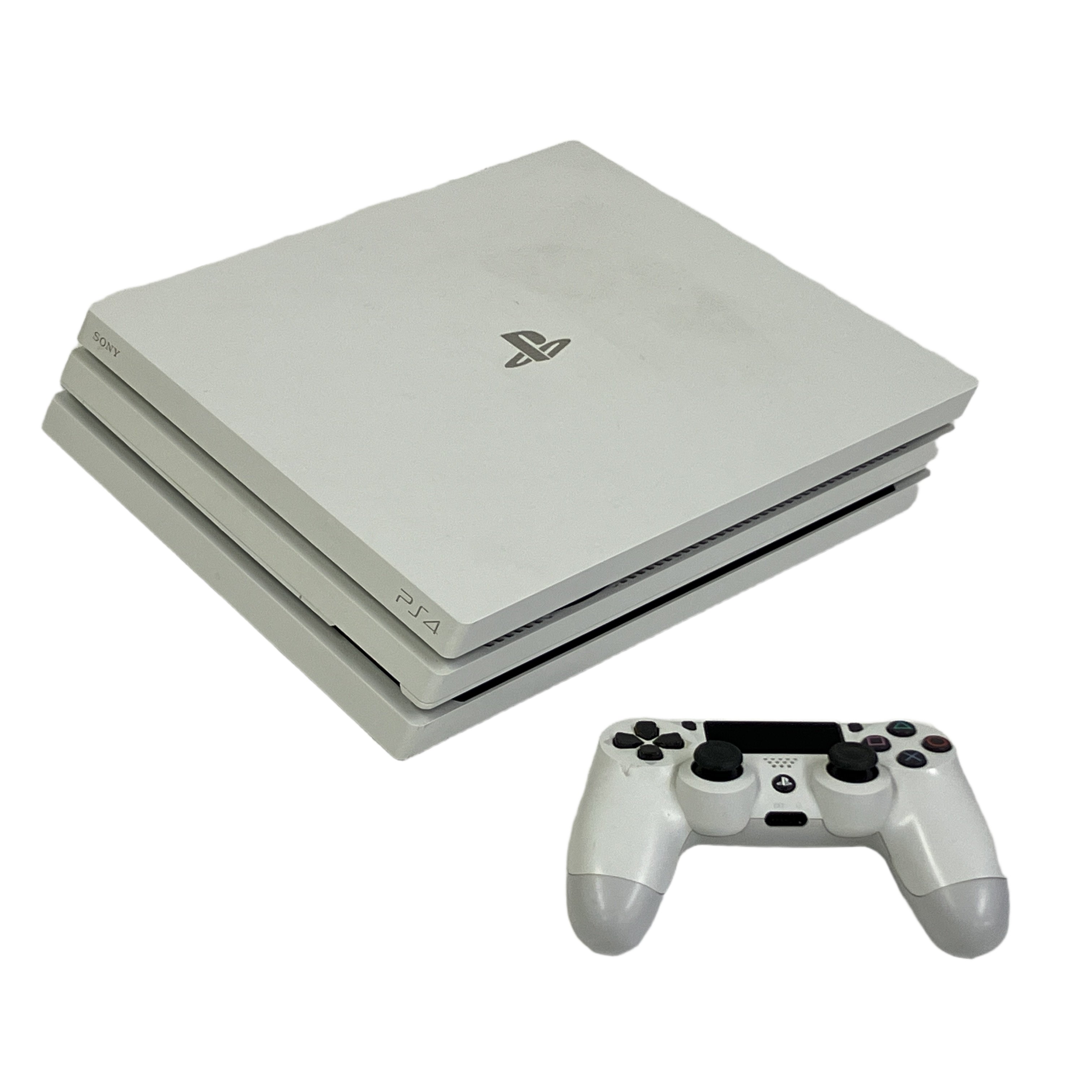 PS4 Pro CUH-7200 ジェット・ブラック 2018年発売モデル プレイステーション4 ゲーム機 動作確認済 コントローラー付 中古