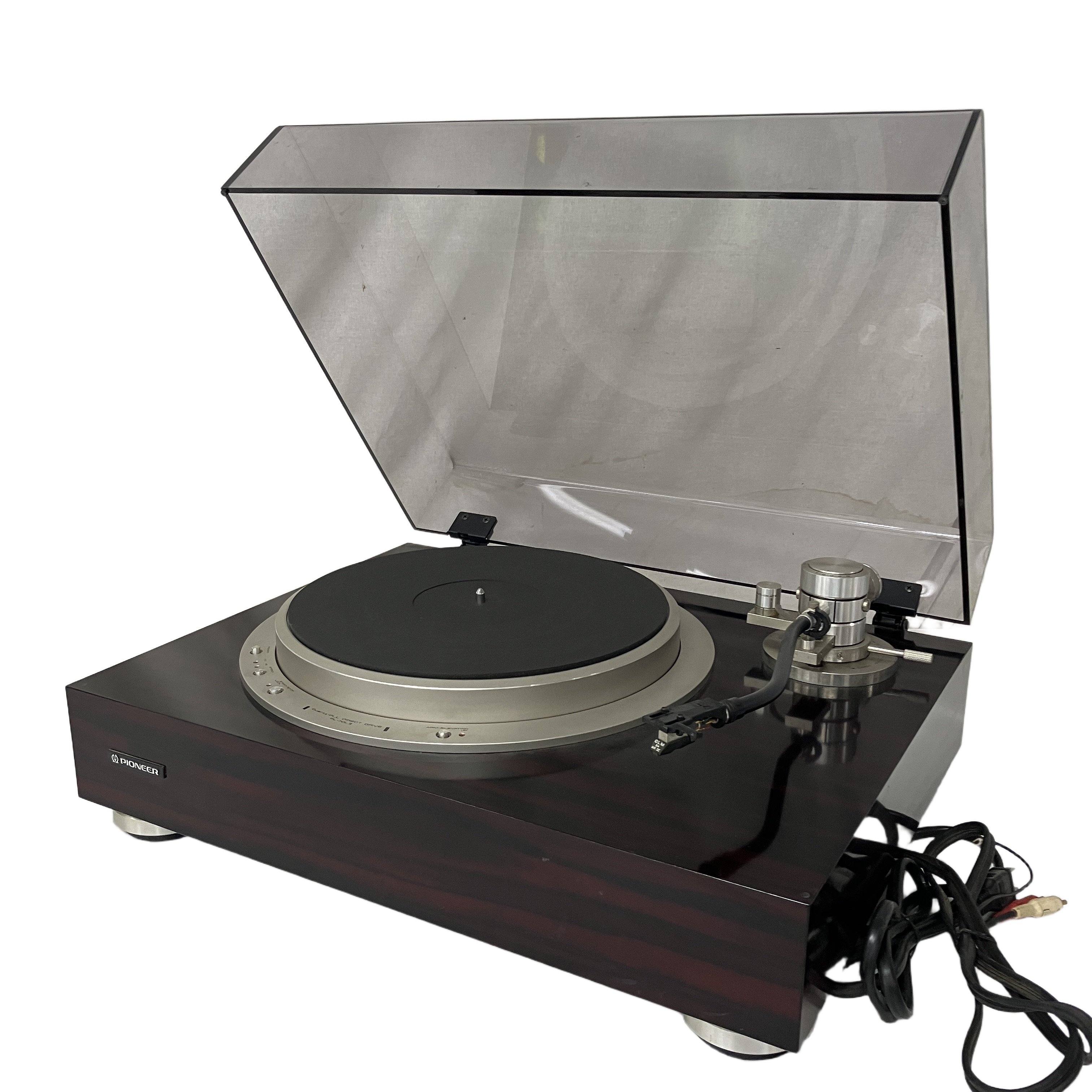 PIONEER PL-70LII ダイレクトドライブ アナログプレーヤー ターンテーブル ADC QLM 34 MKIII カートリッジ付 中古
