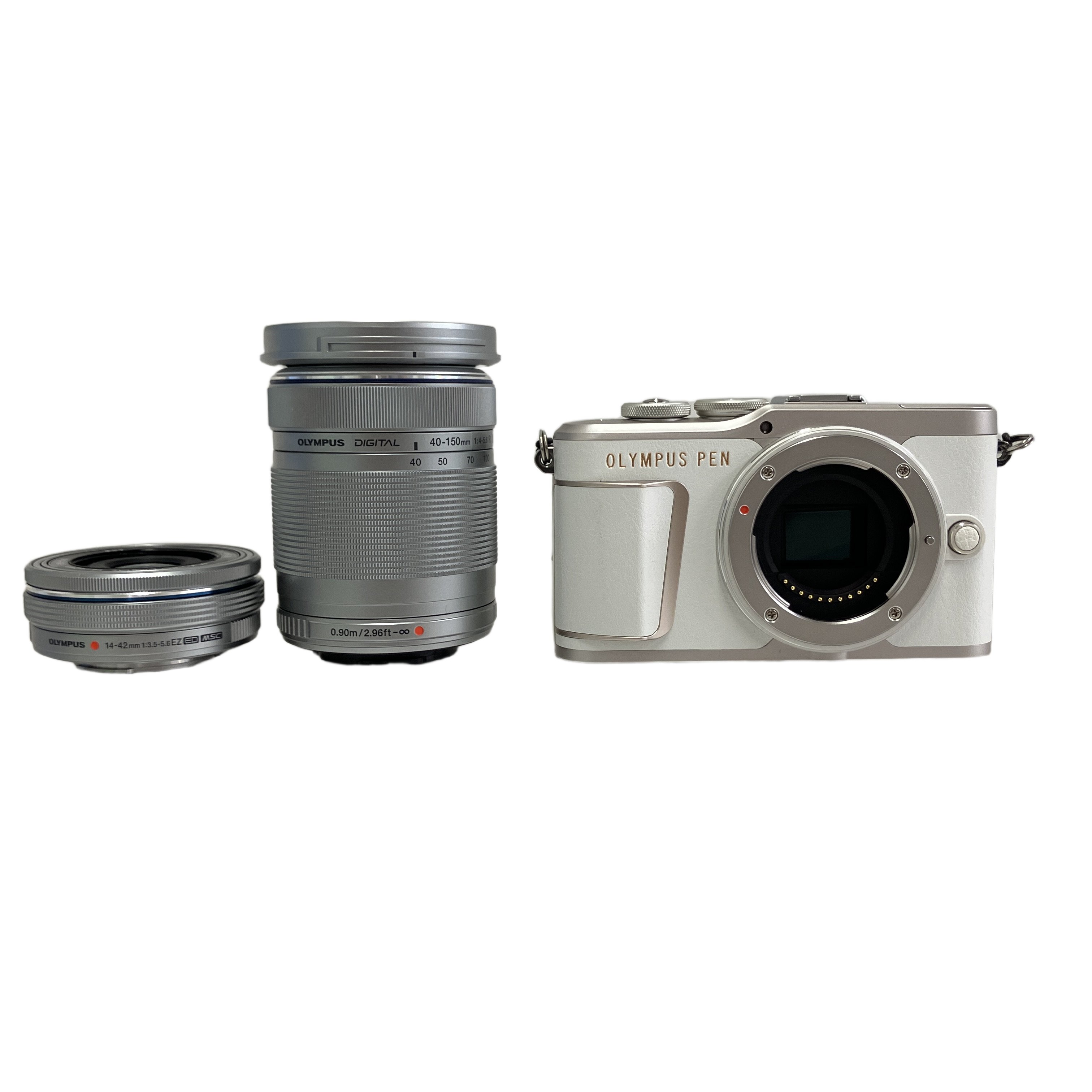 OLYMPUS PEN E-PL10 ミラーレス デジタル一眼カメラ 14-42mm f3.5-5.6 レンズキット 中古