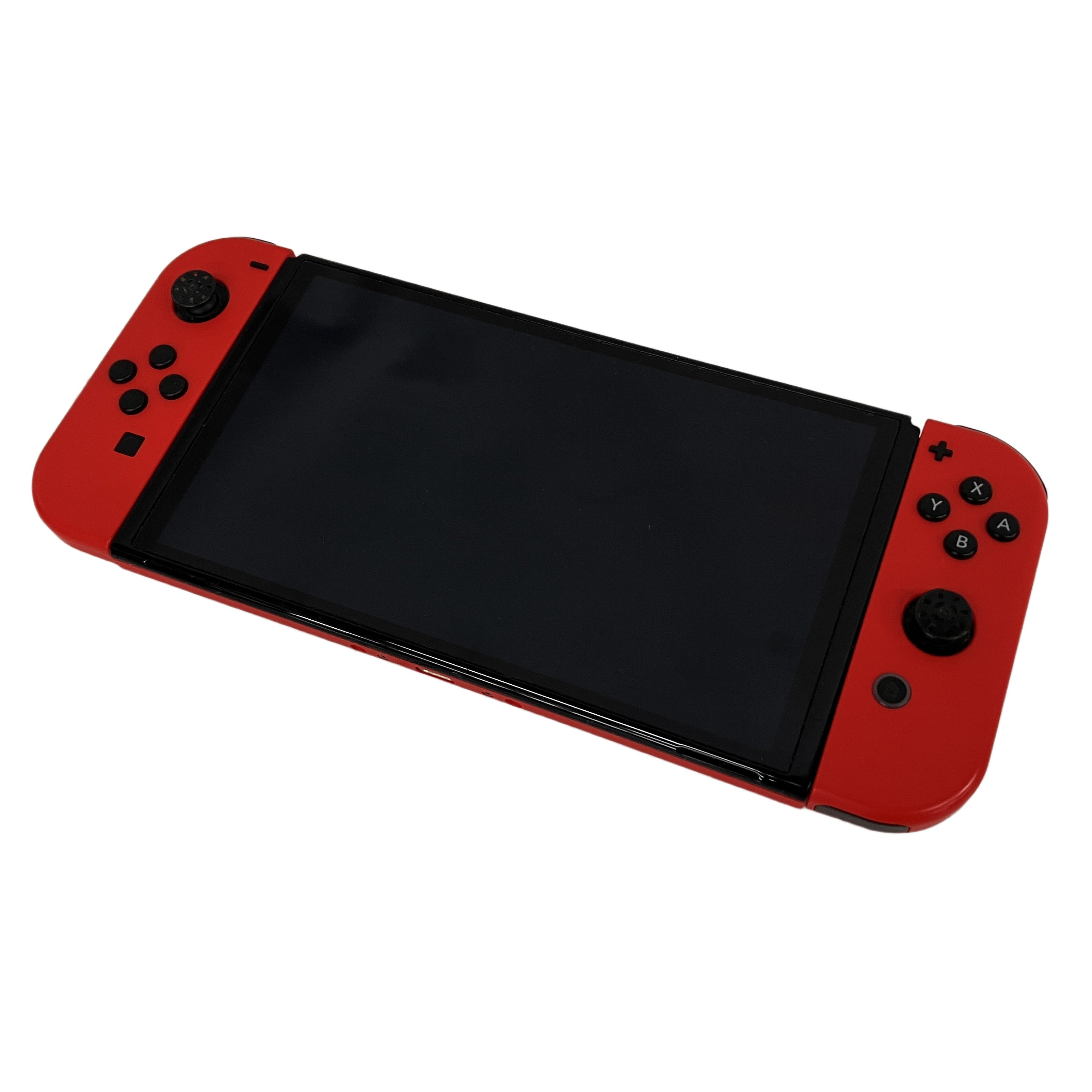 Nintendo HEG-001 SWITCH 有機ELモデル 本体セット マリオレッド 2023年製 家庭用ゲーム機 中古