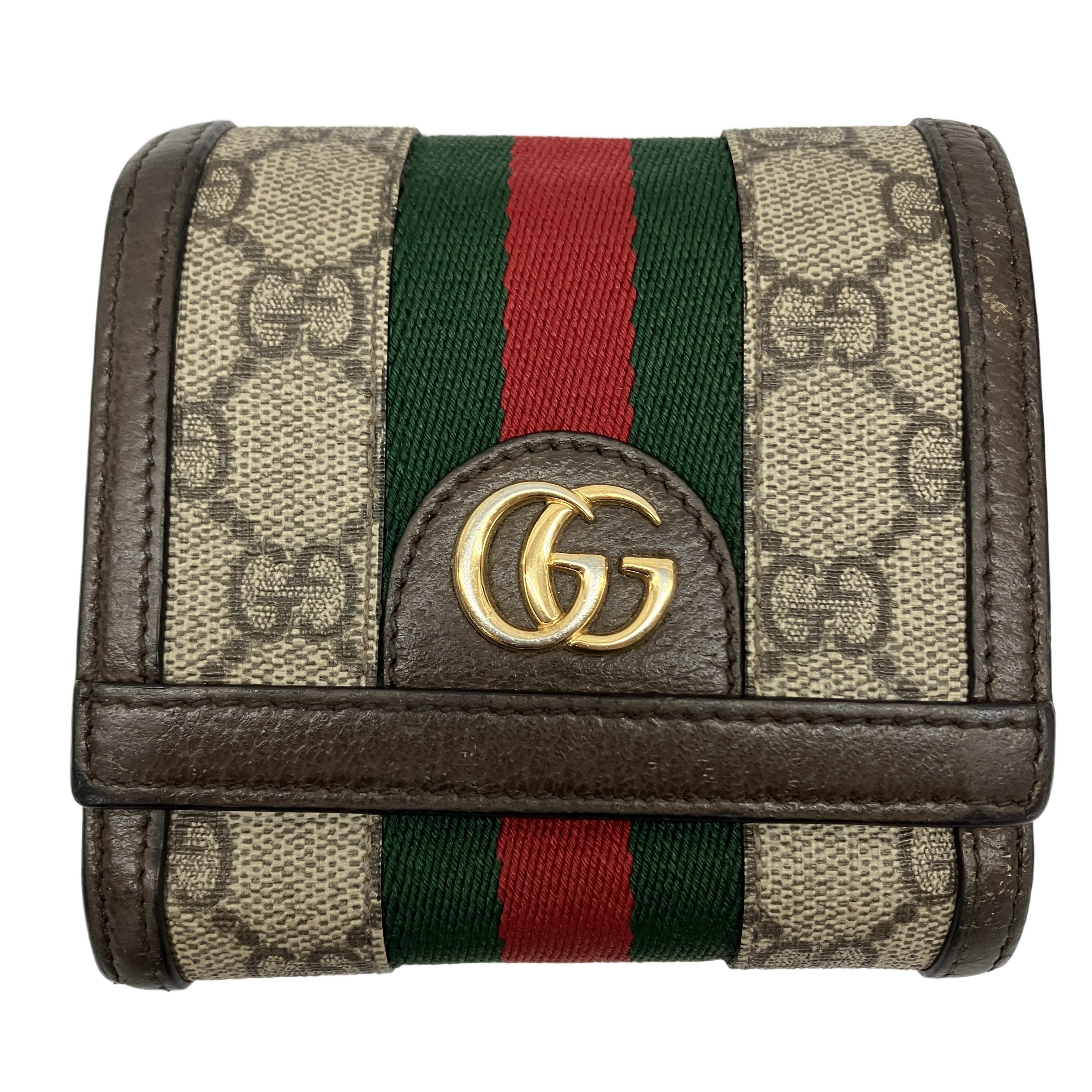 GUCCI グッチ 財布 オフィディア GGスプリーム 二つ折り ウォレット 中古