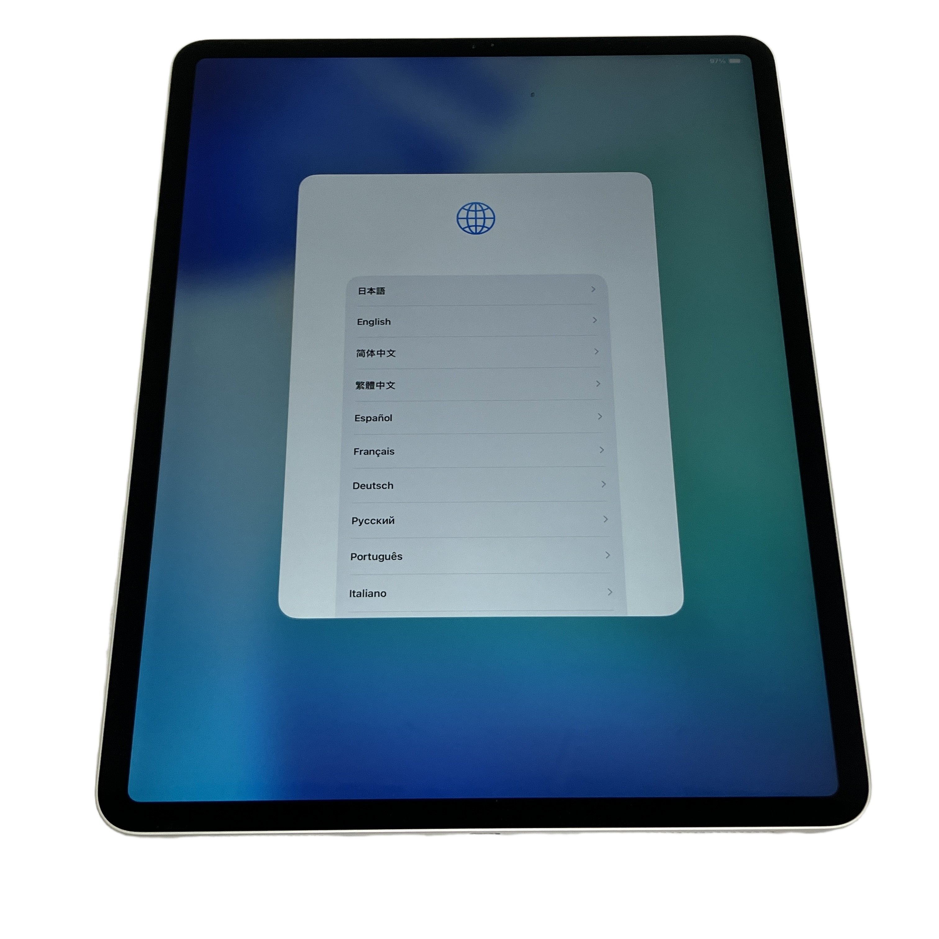 Apple MXAU2J/A iPad Pro 12.9インチ 第4世代 Wi-Fi 256GB シルバー タブレット キーボード付 中古