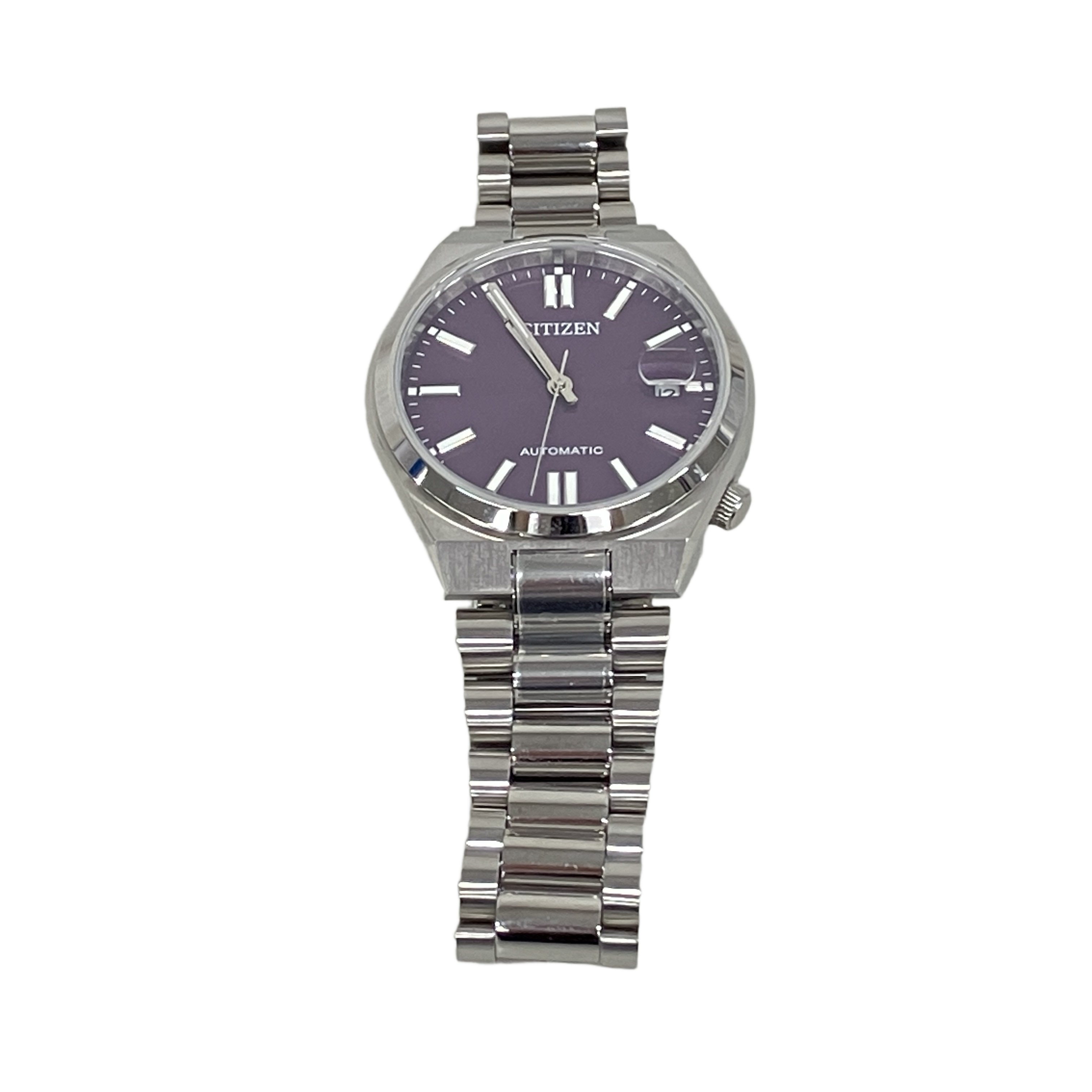 CITIZEN シチズン TSUYOSA ツヨサコレクション 腕時計 裏スケ 8210-00D8F01 AT 自動巻き 中古 美品