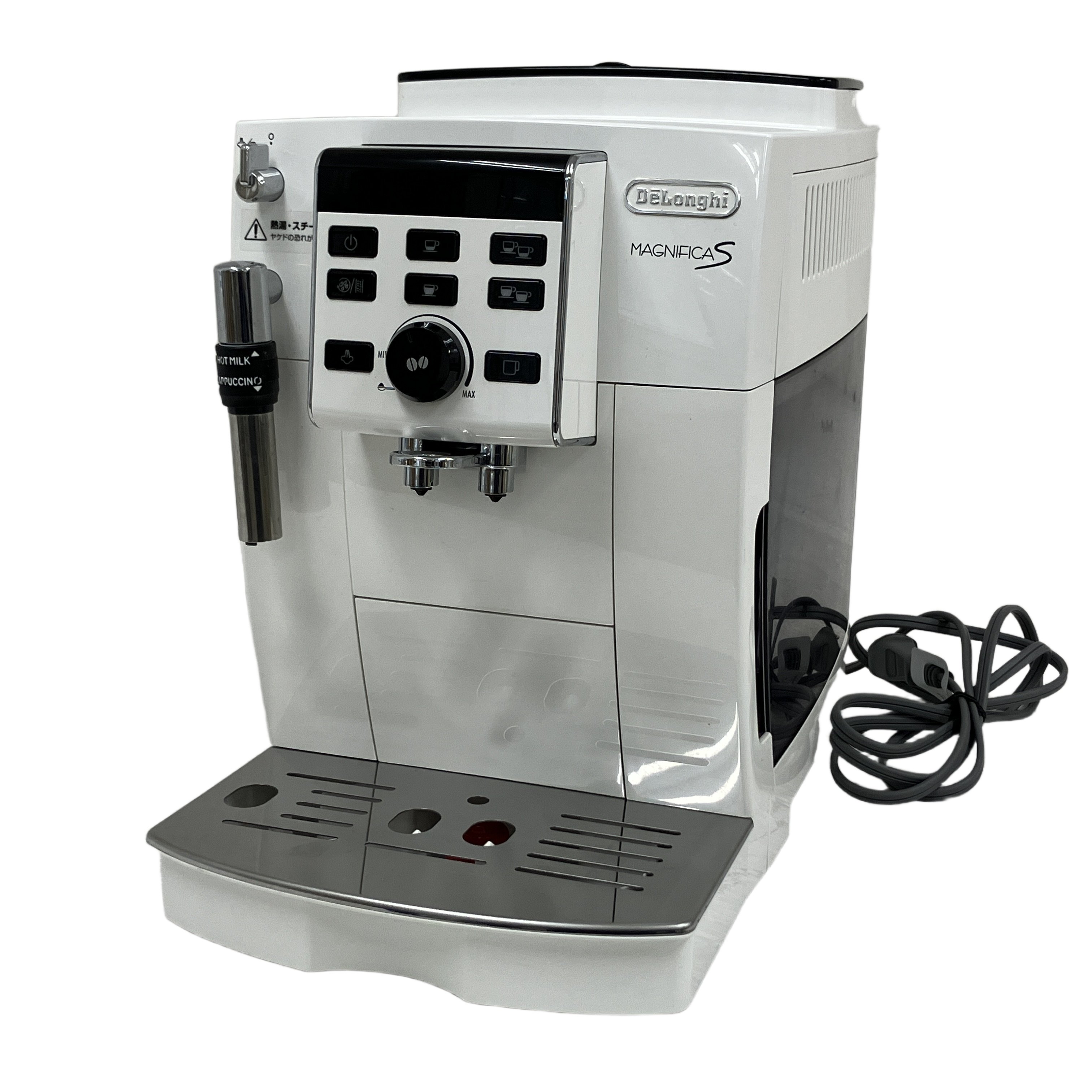 DeLonghi デロンギ Magnifica S ECAM23120WN 全自動エスプレッソマシン コーヒーメーカー 中古