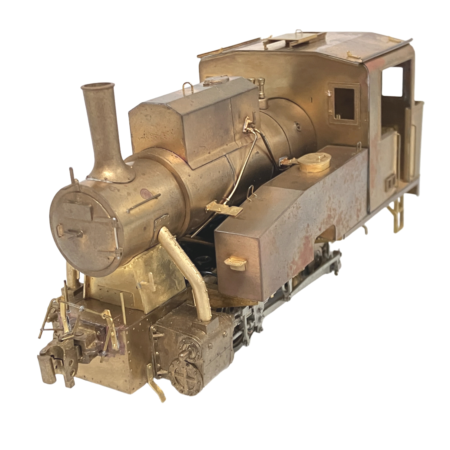 ★SANGO 珊瑚模型 1/45スケール 24mm B20 真鍮キット 組立済 蒸気機関車 OJゲージ 鉄道模型 重厚感溢れる希少なブラスモデル★