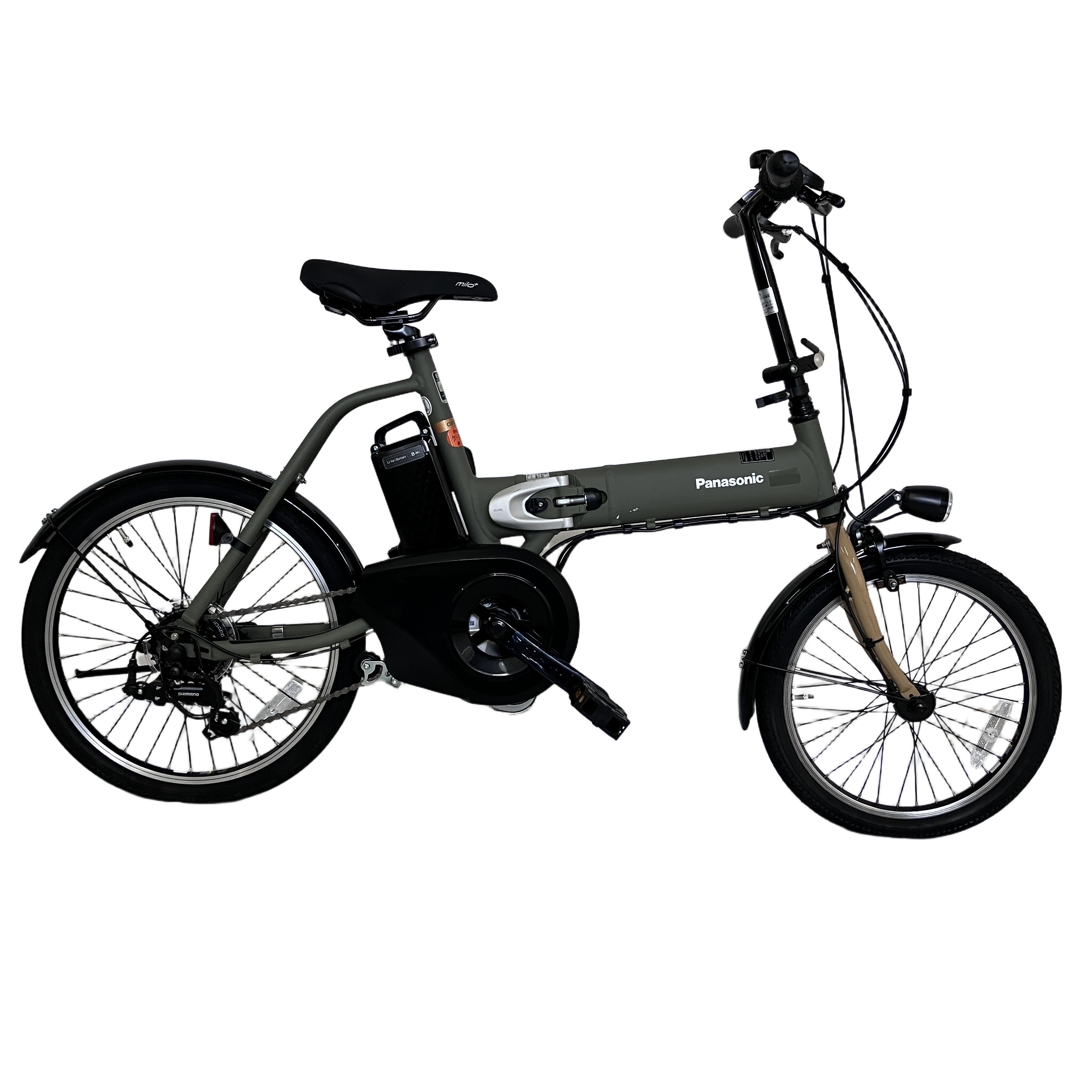 Panasonic BE-FW071G パナソニック 折り畳み 電動 アシスト 付き 自転車 中古
