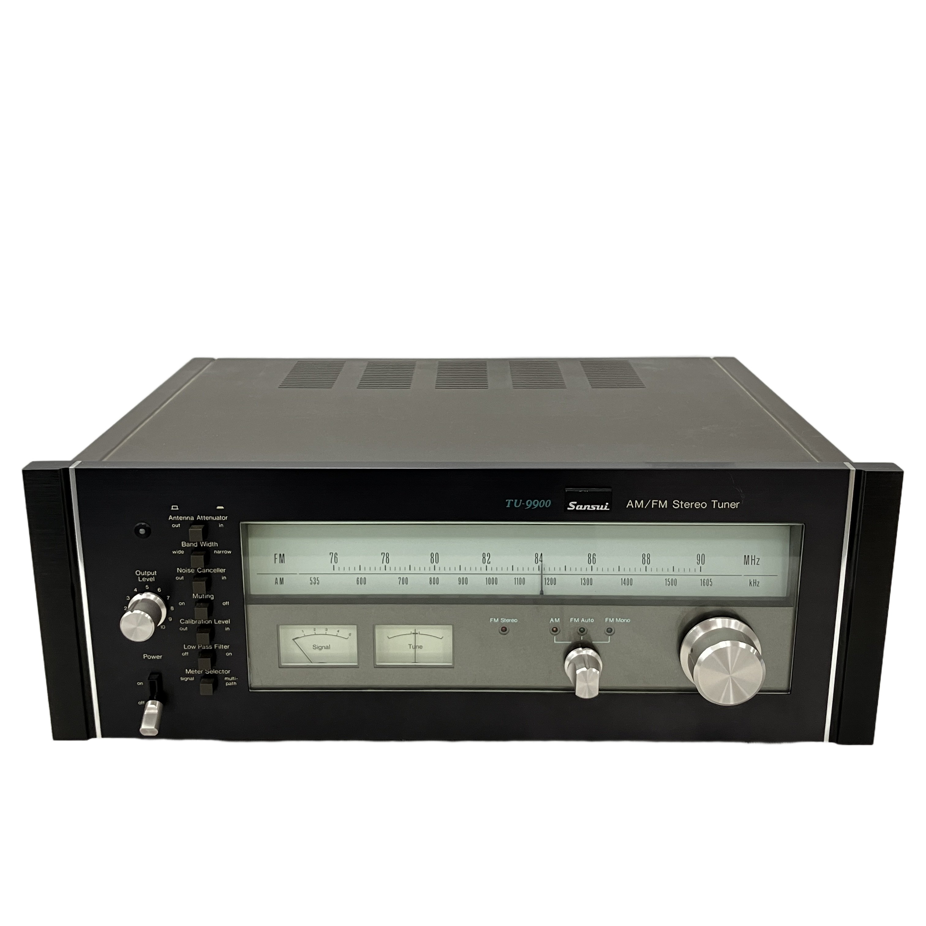 SANSUI TU-9900 AM/FM ステレオチューナー Stereo Tuner ラジオ レトロオーディオ 音響機器 山水電気 中古