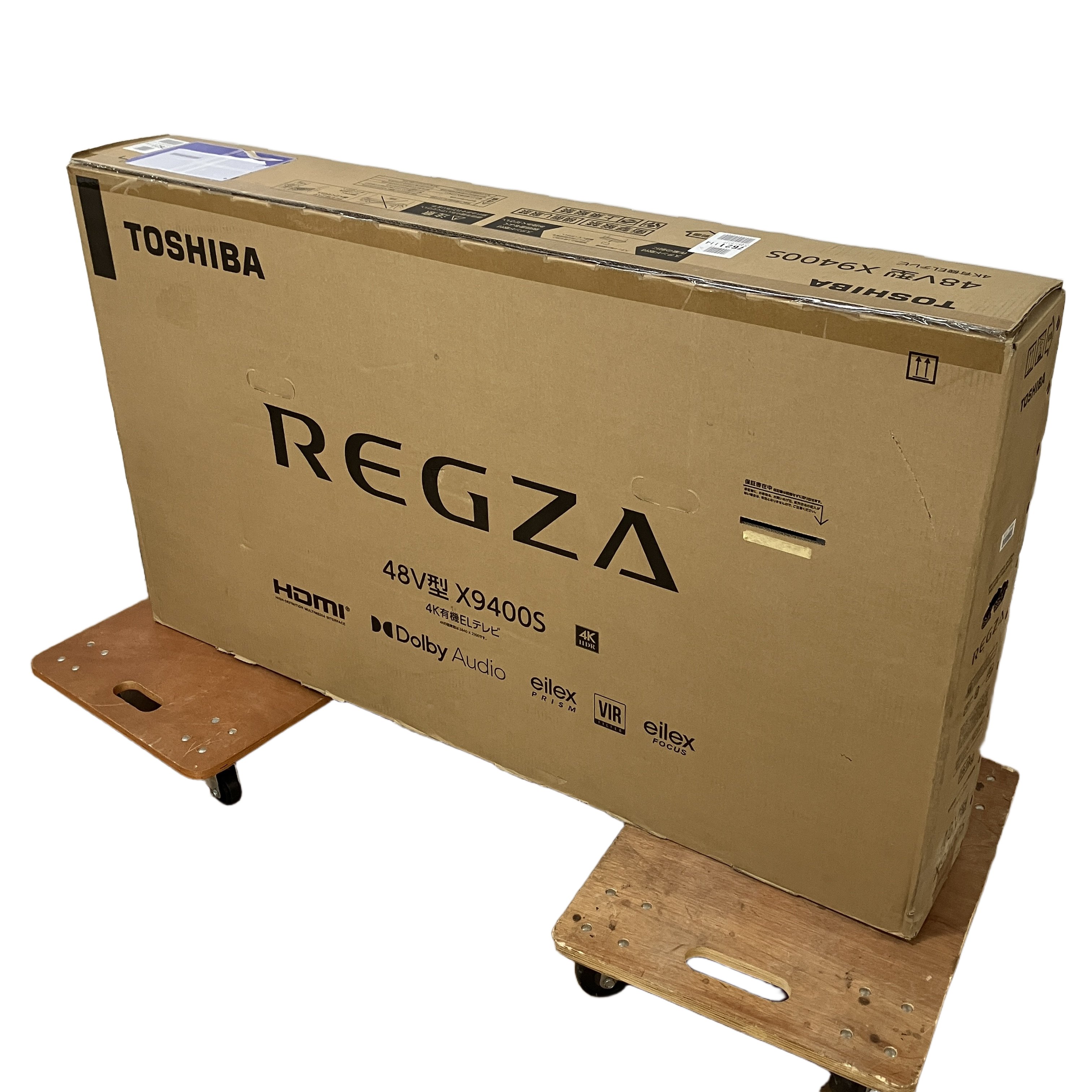 東芝 48X9400S REGZA レグザ 48V型 4K 有機EL テレビ 未開封 未使用