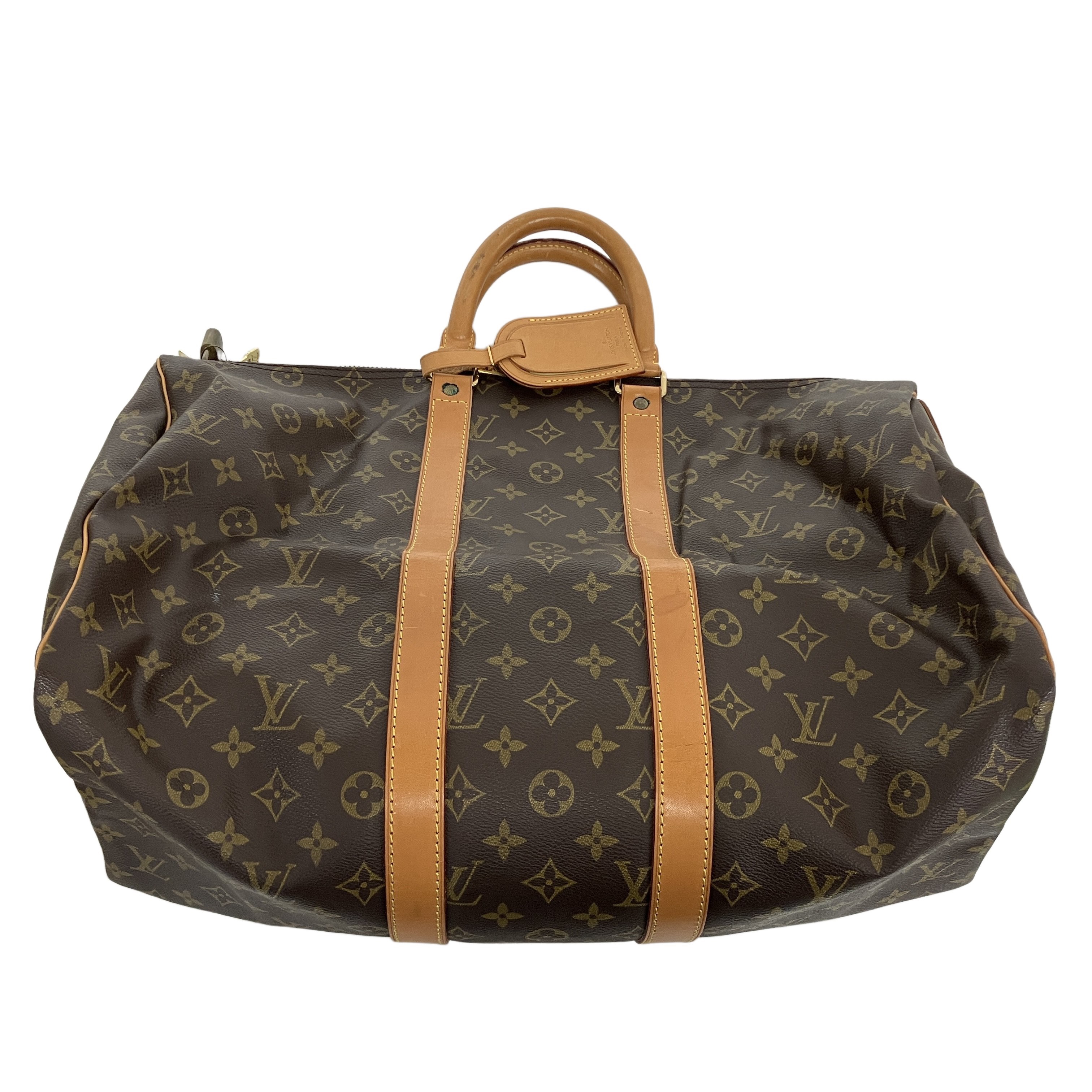 Louis Vuitton モノグラム キーポル ボストンバッグ ブランド ルイヴィトン 中古