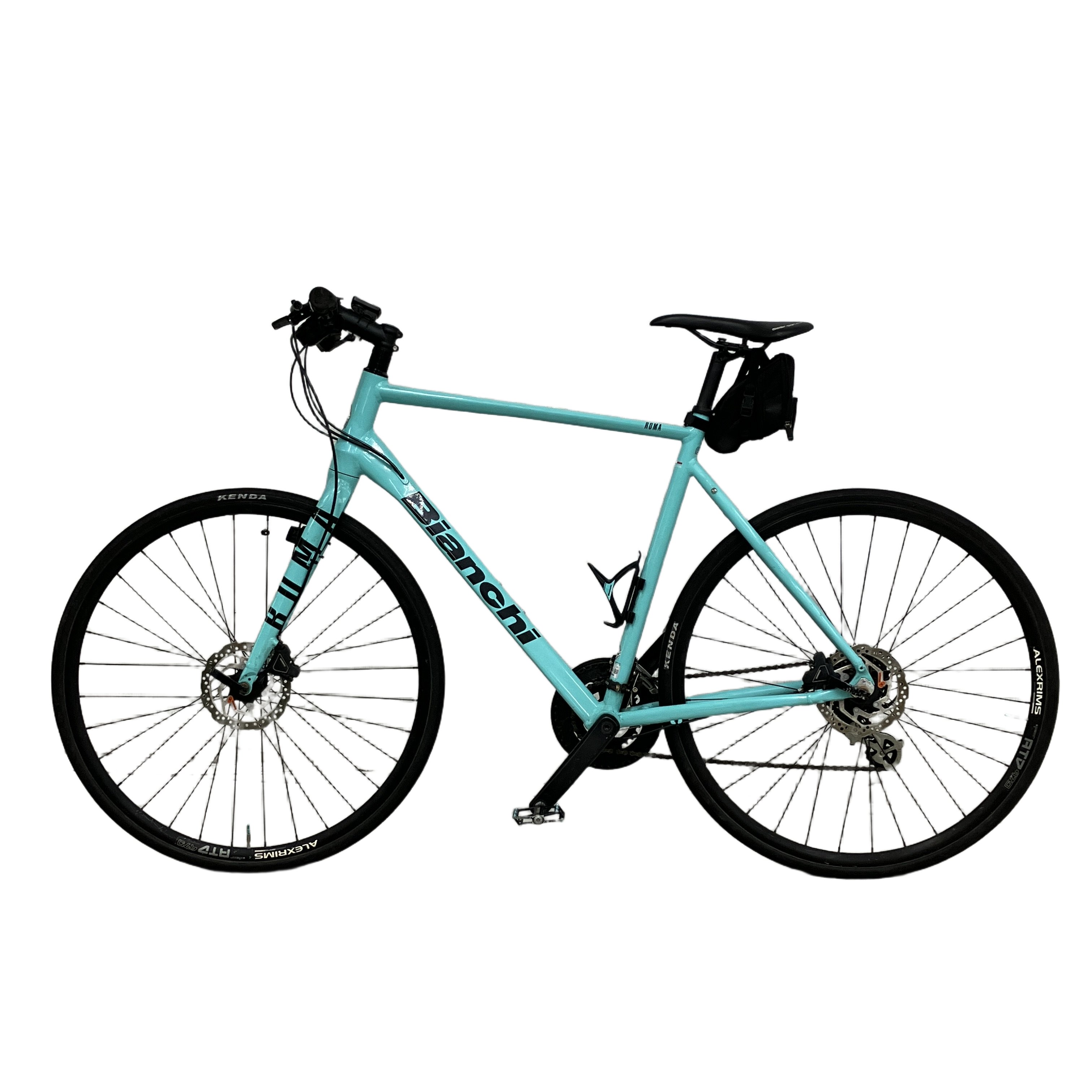 Bianchi ビアンキ Roma3 ローマ3 クロスバイク チェレステ 8速 自転車 中古