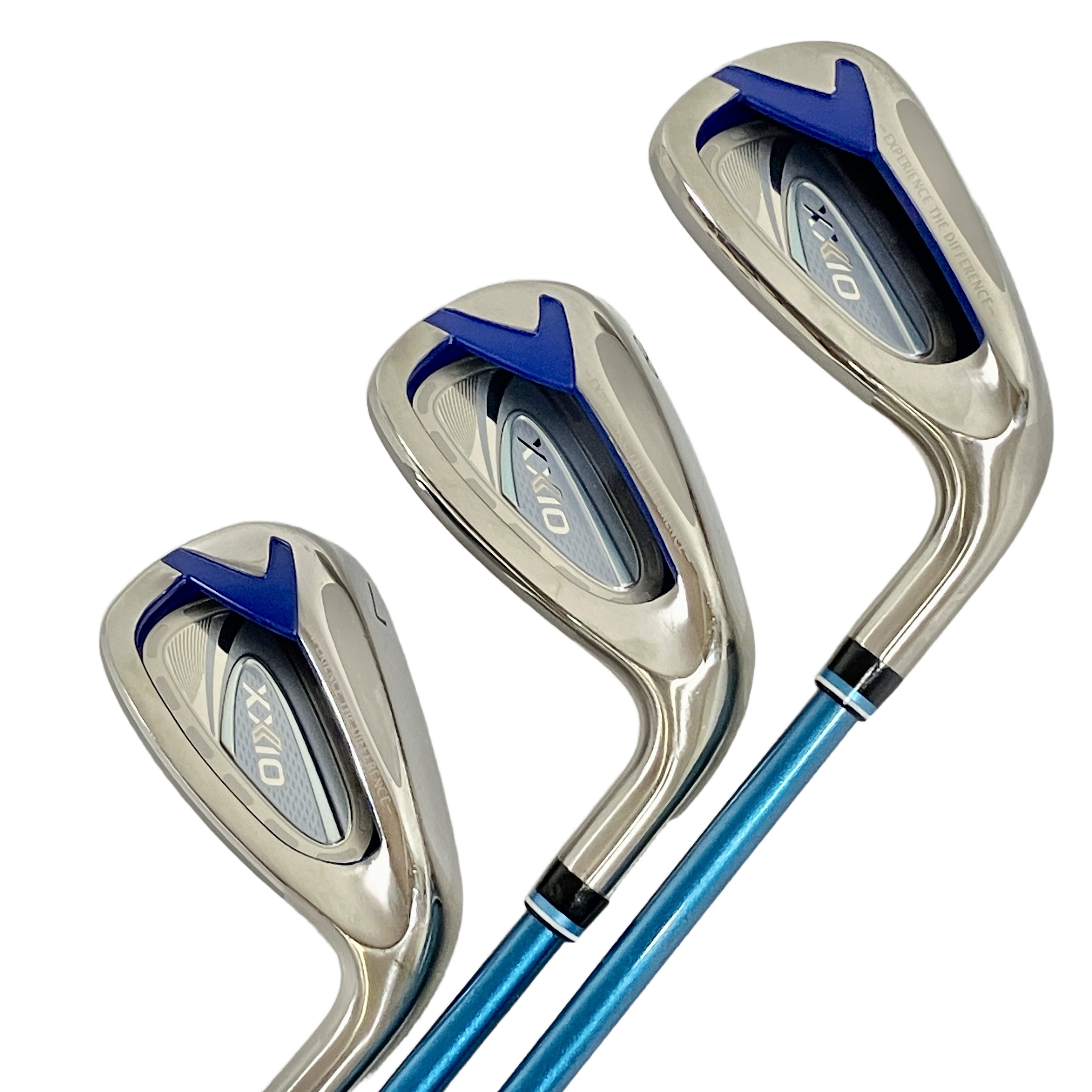 DUNLOP XXIO LADIES 2022ブルー アイアンセット 7.8.9 MP1200L ゼクシオ フレックスL ダンロップ