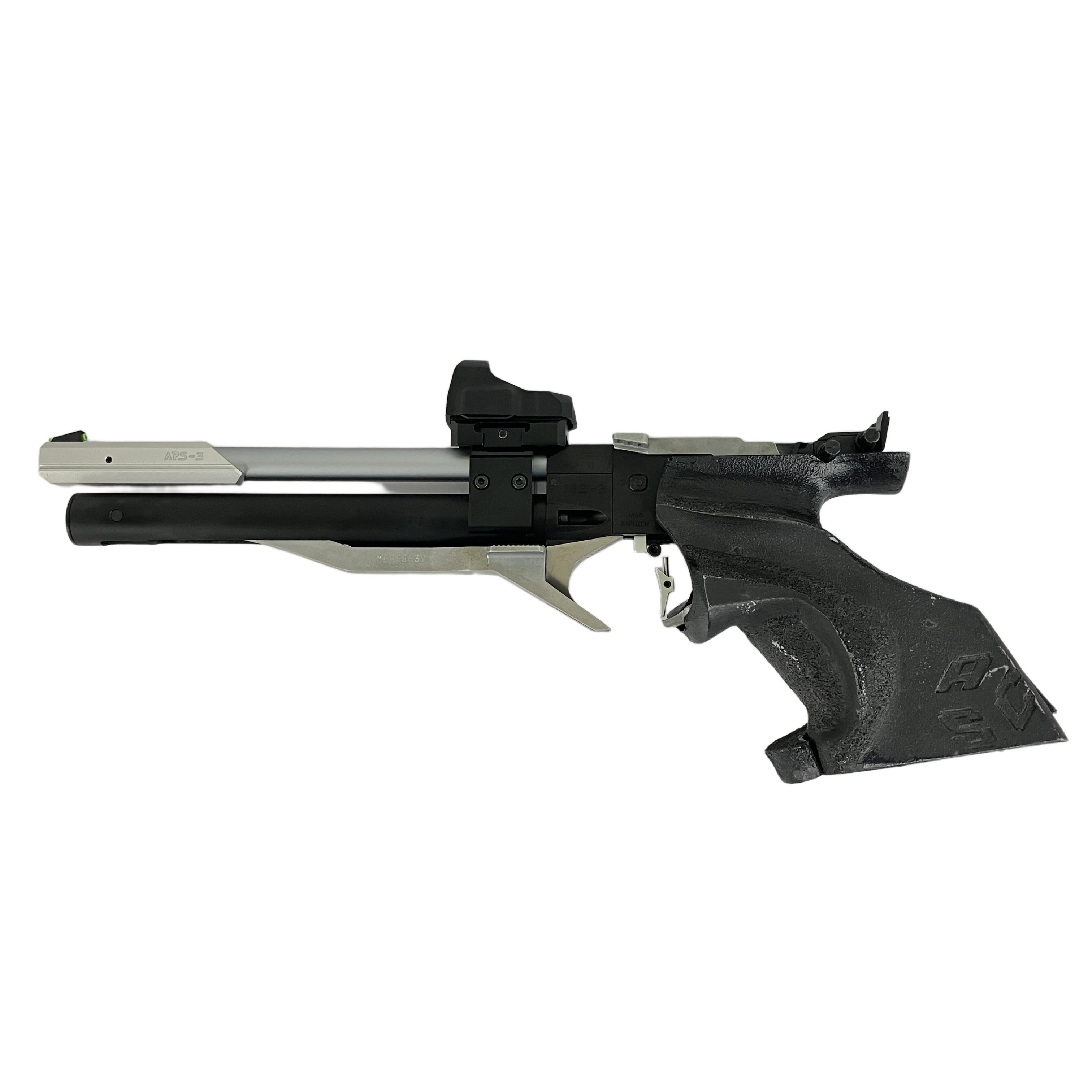 マルゼン APS-3 精密射撃専用 エアガン ドットサイト付 マガジン欠品 中古