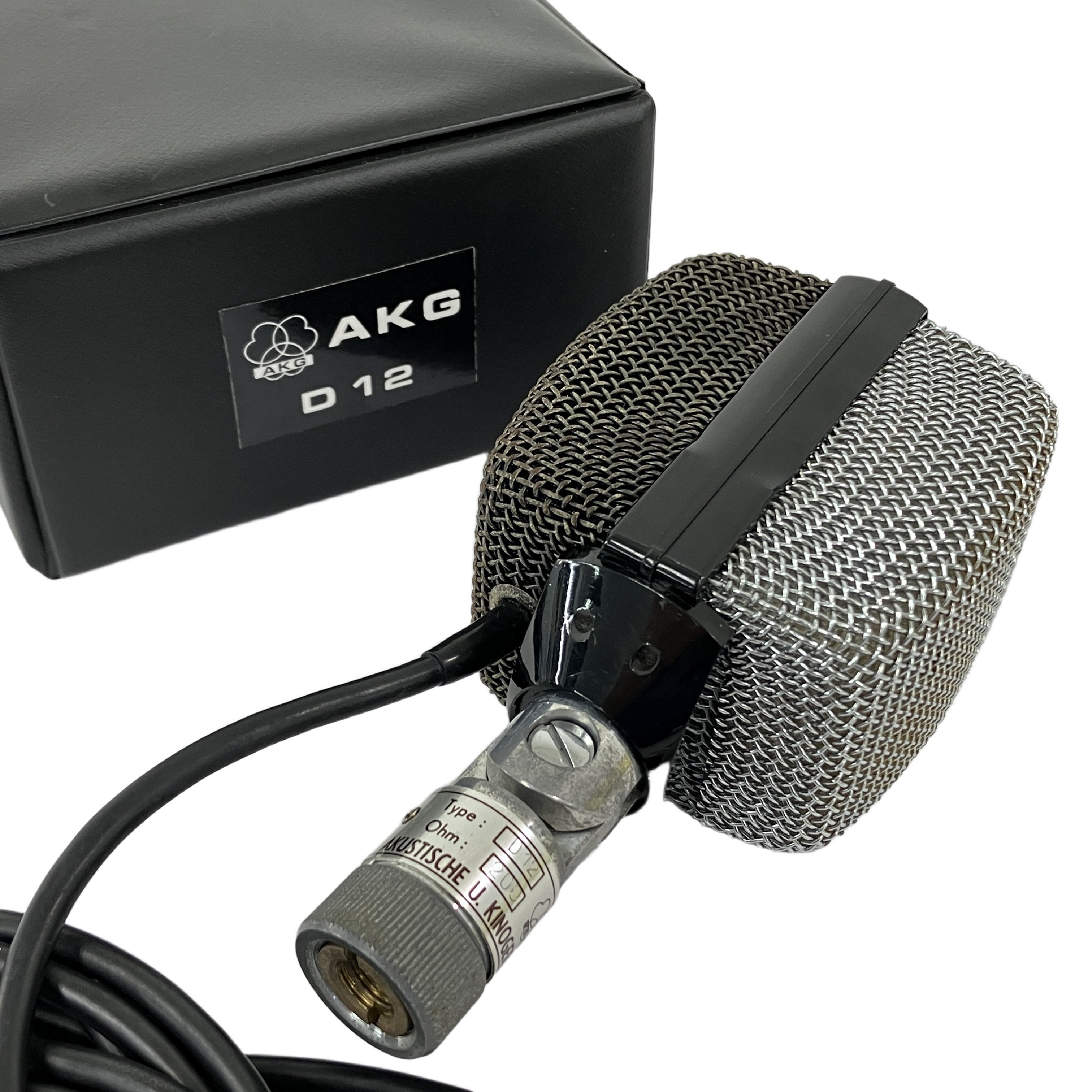 ★AKG D12 ヴィンテージダイナミックマイク 訳あり品★