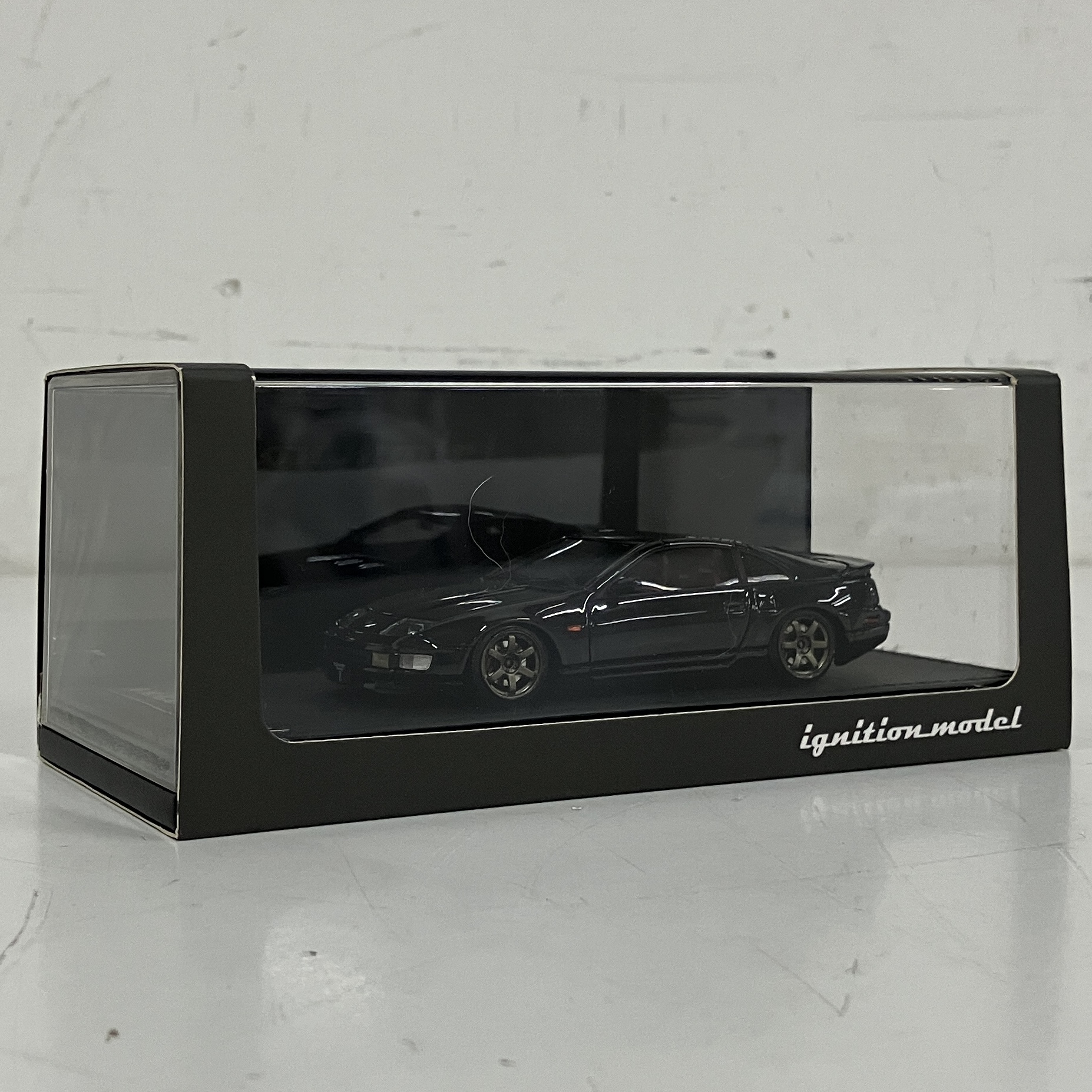 ignition model Nissian Fairlady Z Z32 Black VG30 イグニッションモデル ミニカー 中古 良好