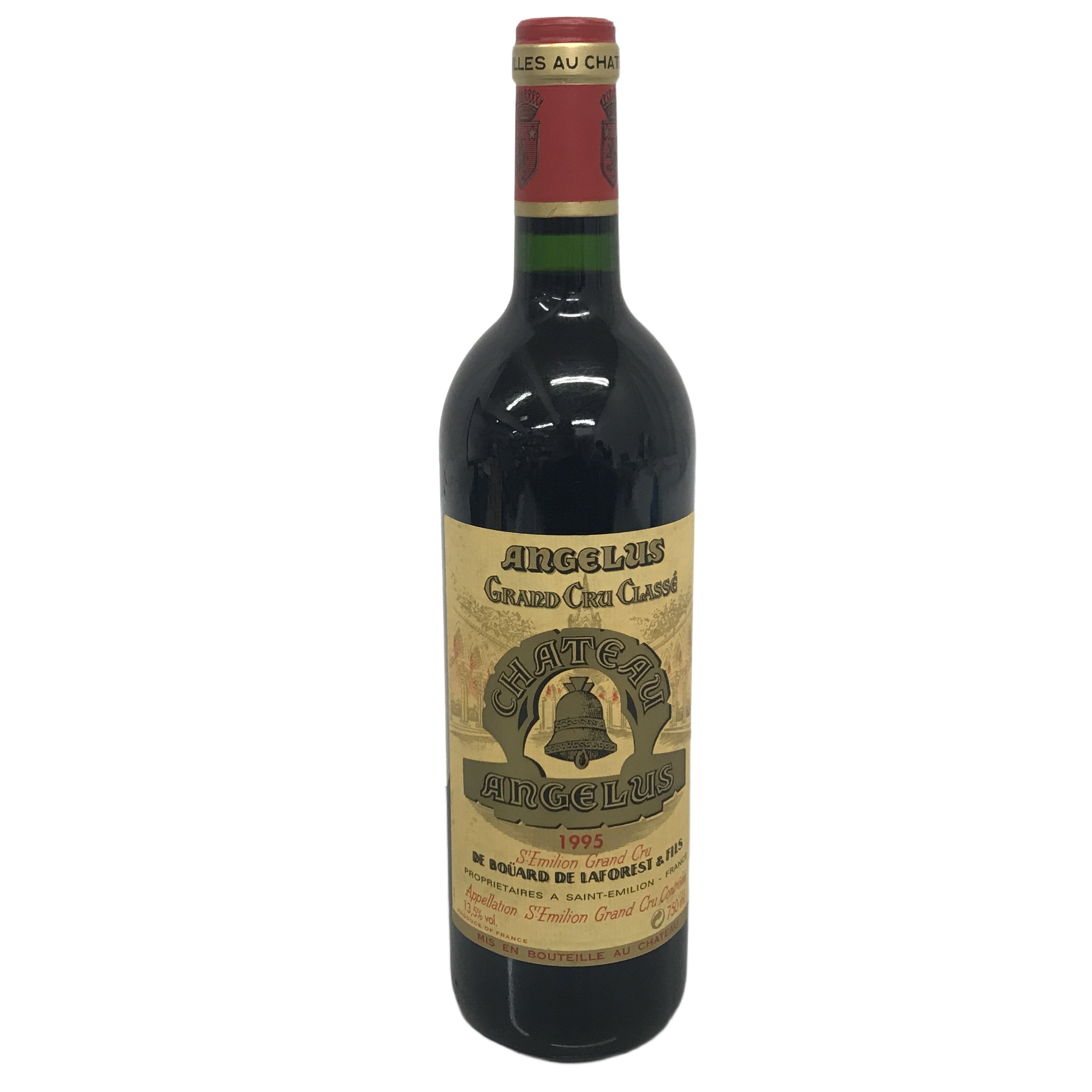シャトー アンジェリュス 1995 750ml 13.5% 赤ワイン フルボディ ボルドー サンテミリオン お酒 未開栓 CHATEAU ANGELUS