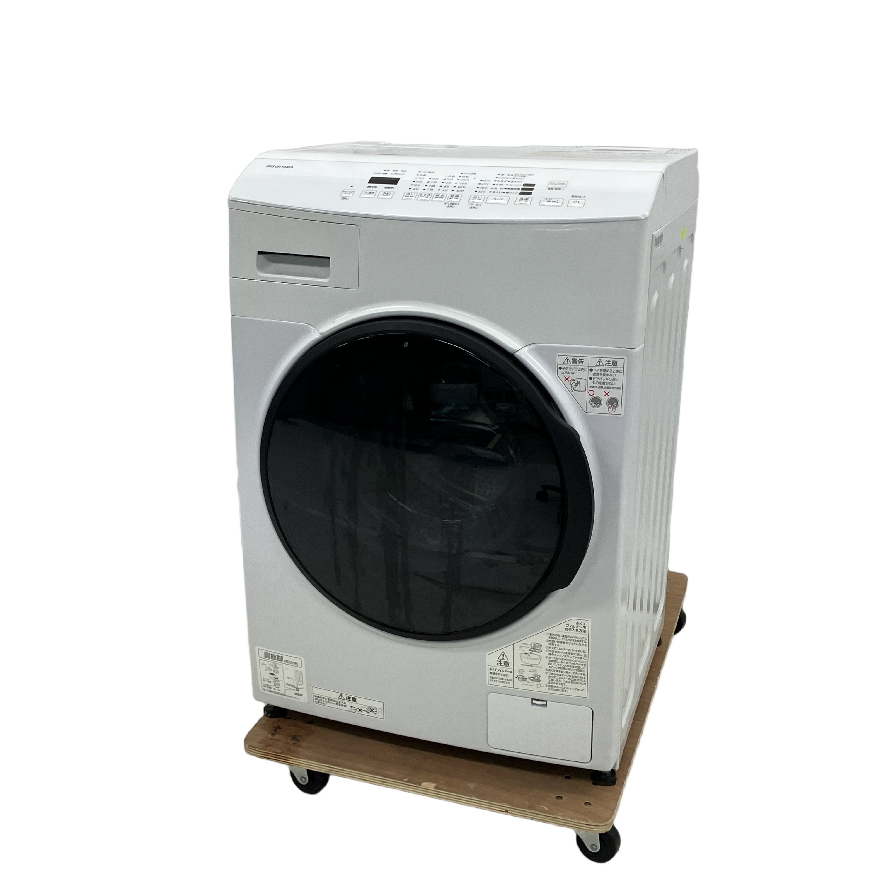 IRIS OHYAMA CDK842 ドラム式洗濯機 2024年製 家電 アイリスオーヤマ 中古