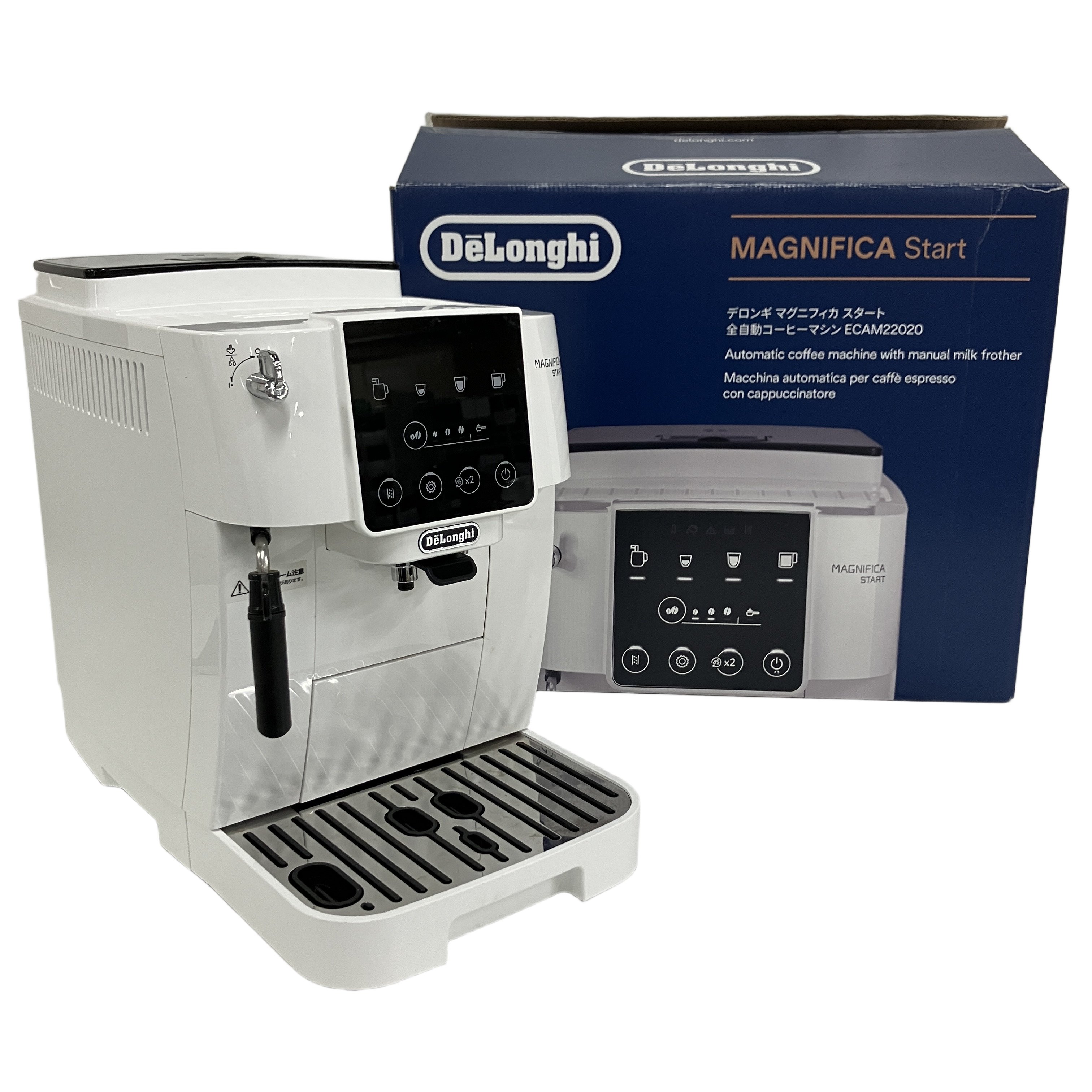 Delonghi デロンギ ECAM22020 マグニフィカ スタート 全自動 コーヒー マシン 中古