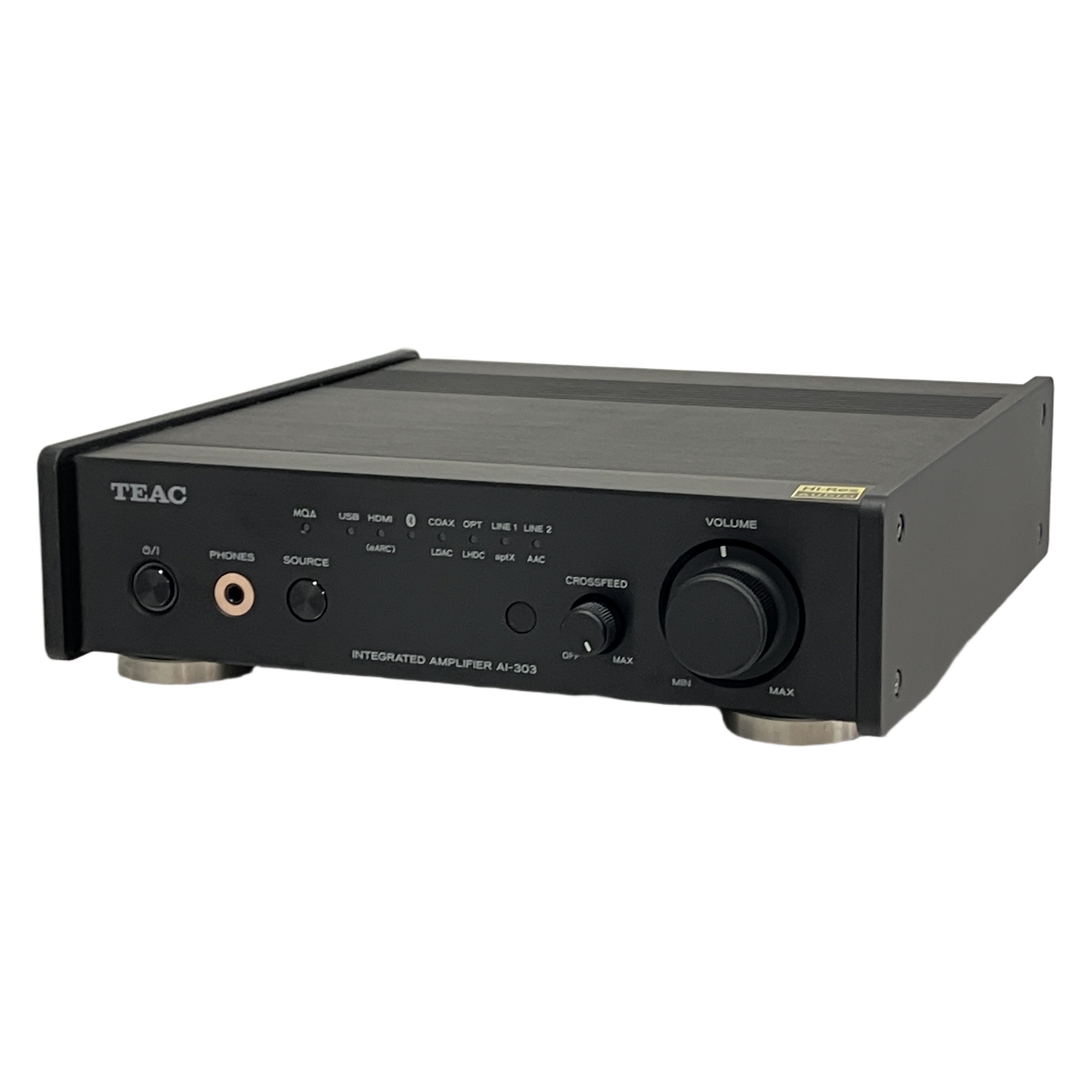 TEAC AI-303 プリメインアンプ USB DAC搭載 Bluetooth MQA対応 DTM 配信 コンパクト オーディオ 中古