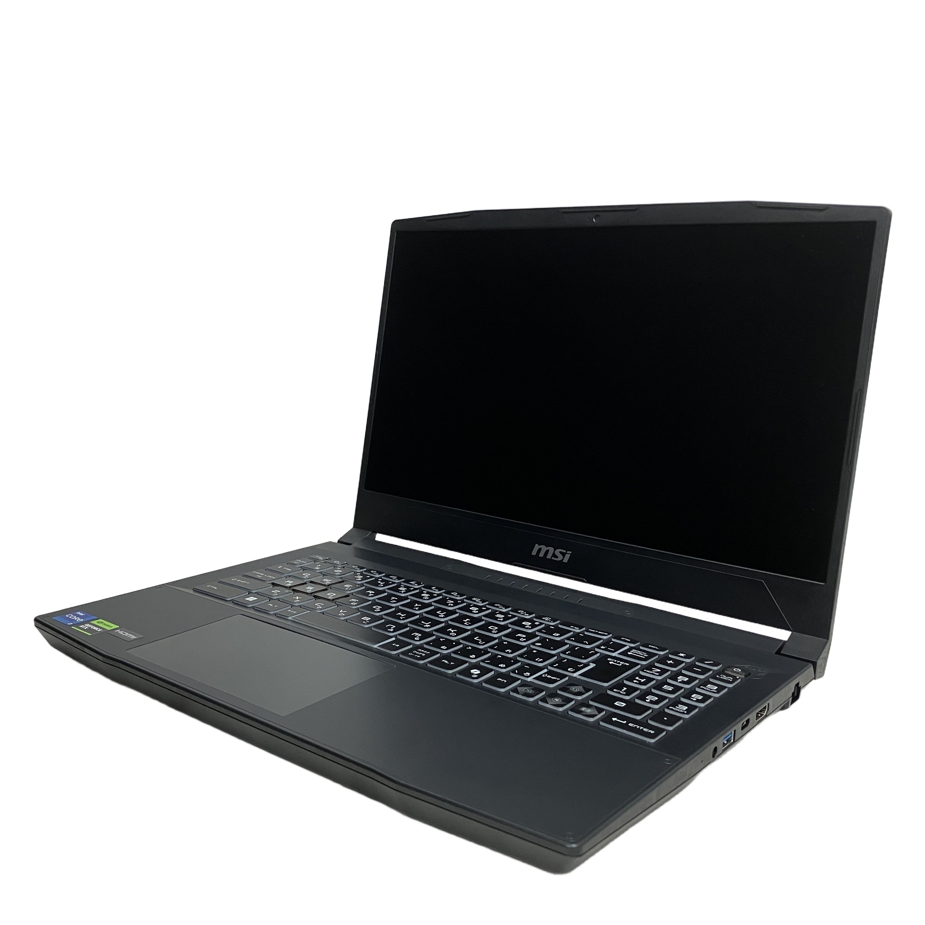 MSI Katana 15 HX B14WEK 15.6インチ ノート パソコン i7 14650HX 16GB SSD 1TB RTX 5050 win11 中古 良好