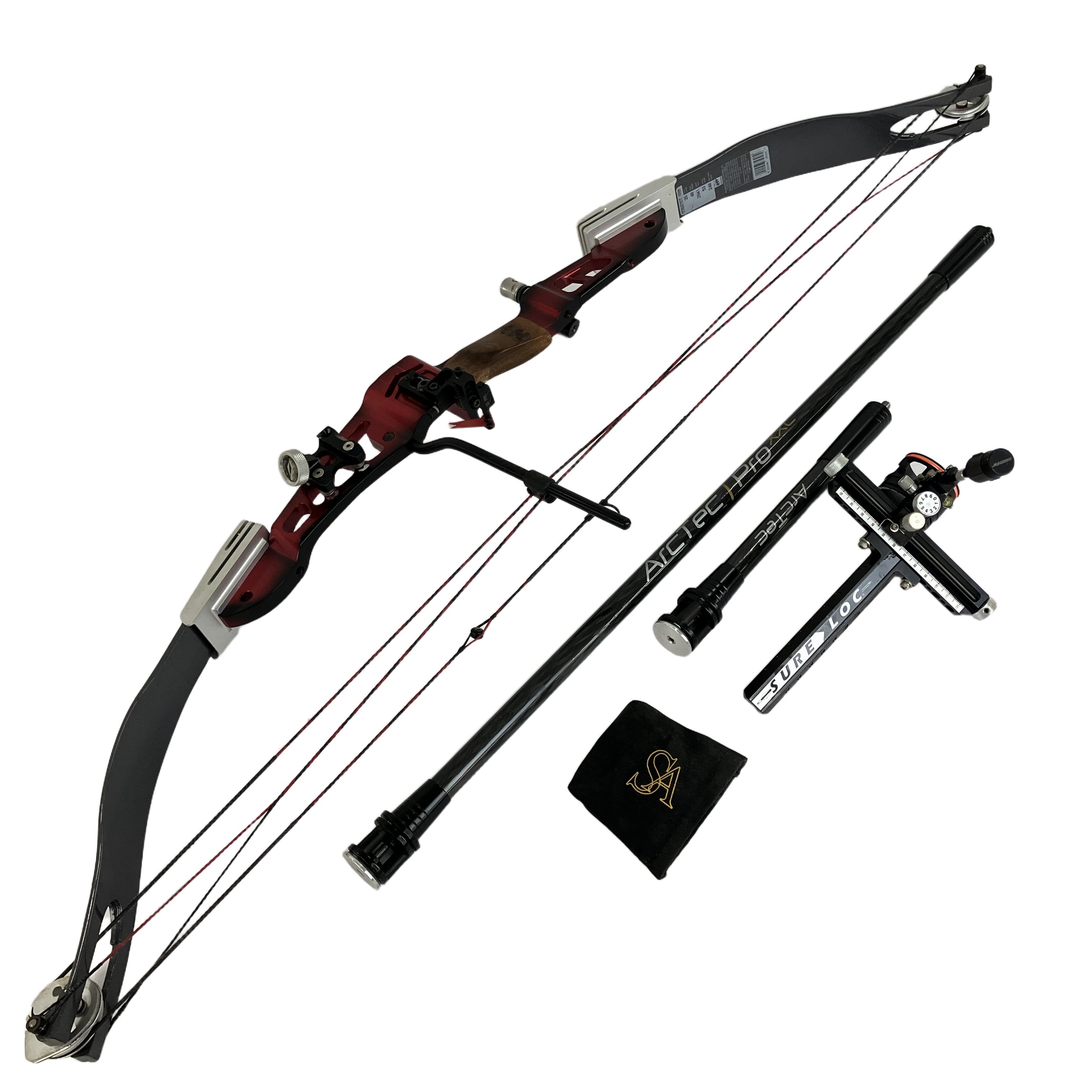 PSE Archery Silhouette 26-40 コンパウンドボウ スタビライザー サイト付 中古