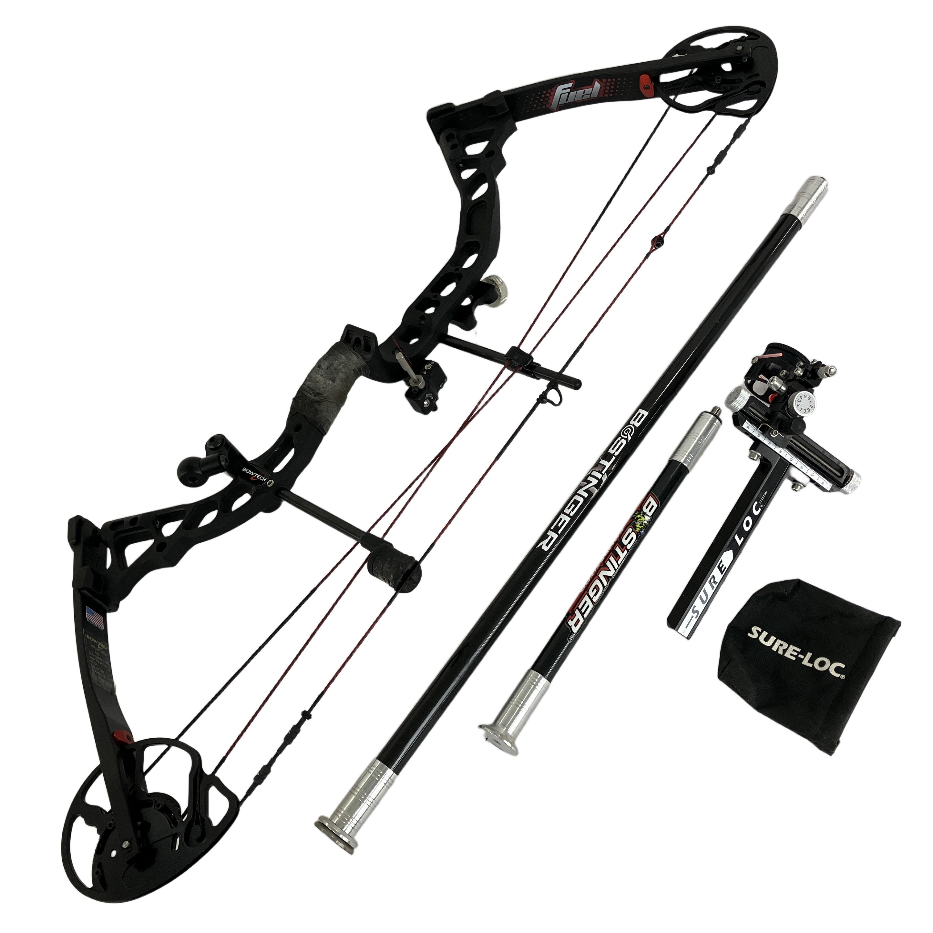 BOWTECH Fuel 30-70 コンパウンドボウ スタビライザー サイト付 中古