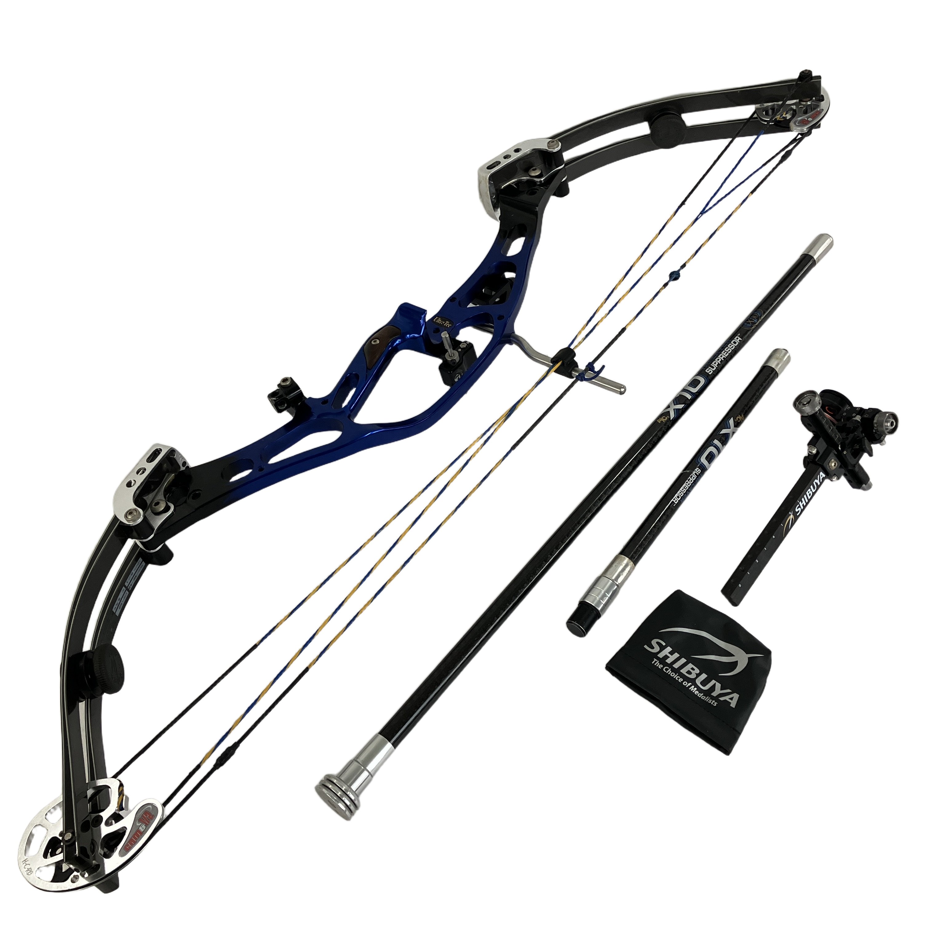 HOYT Ultra Tec XT 2000 コンパウンドボウ 30-40 25-27.5 スタビライザー サイト付 中古
