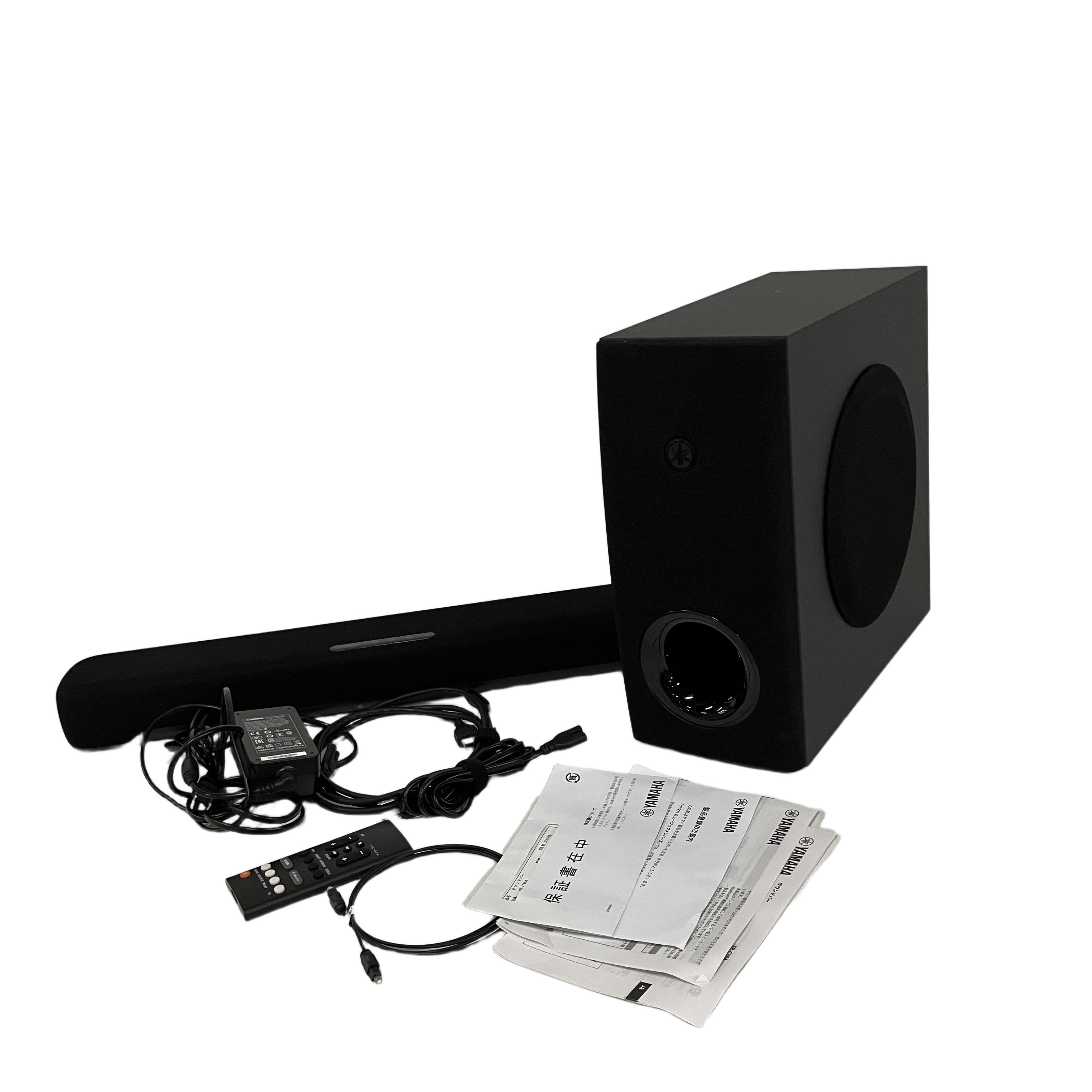 YAMAHA SR-CUC30A SR-WSWC30A サウンドバー ウーファー セット 2025年製 ヤマハ 音響機材 中古