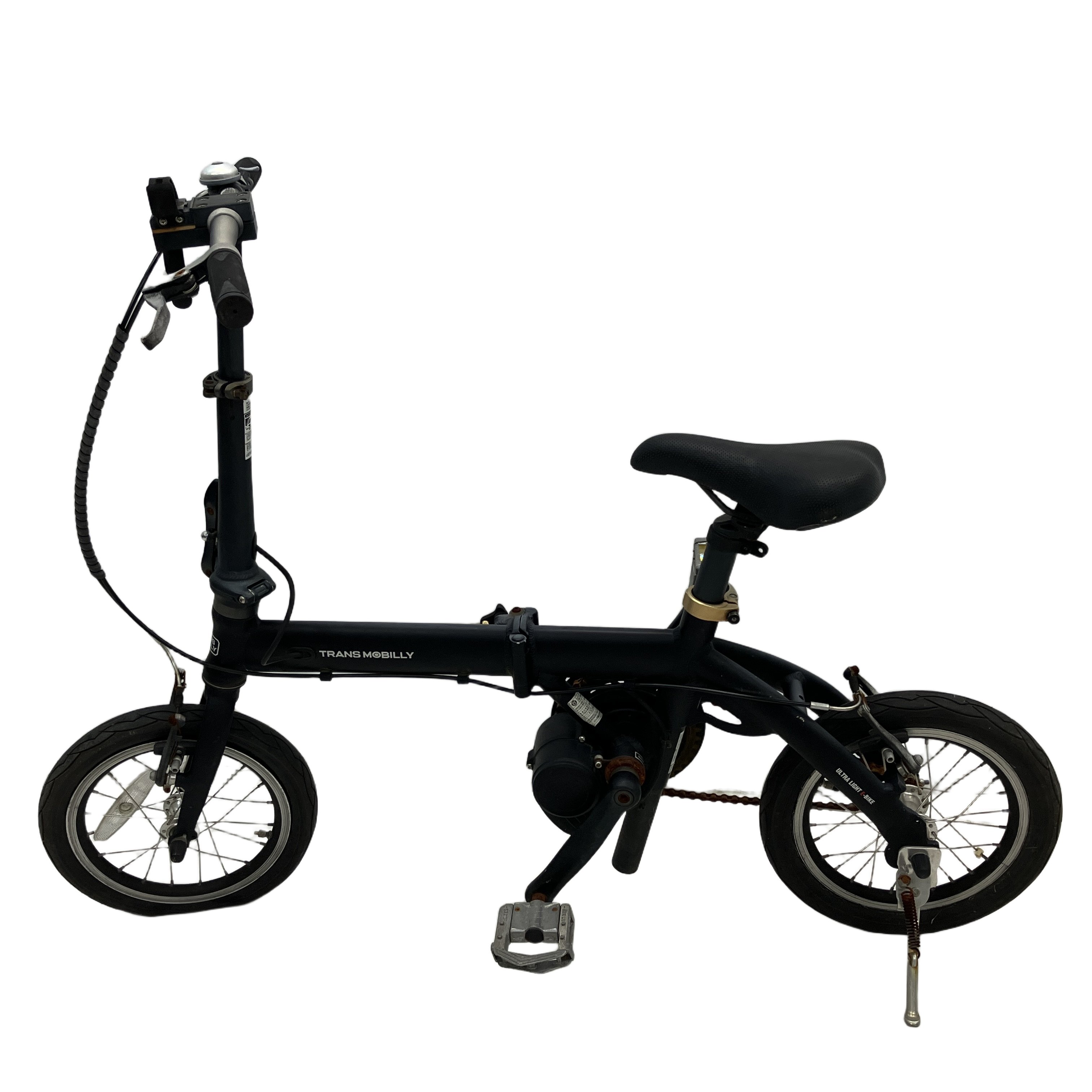 TRANS MOBILLY AL-FDB140E 折り畳み電動 アシスト自転車 軽量 14インチ ミニベロ トランスモバイリー 中古