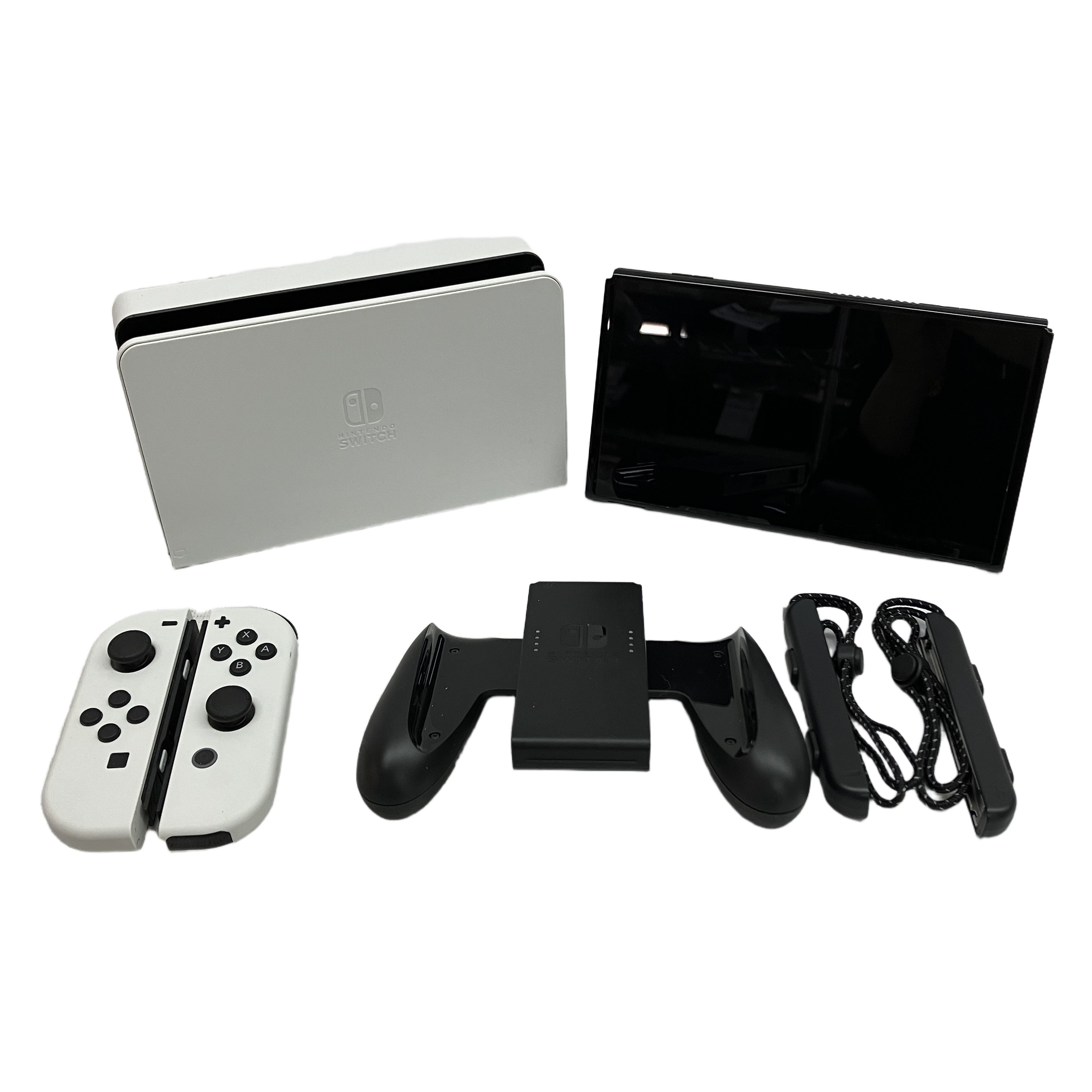 任天堂 HEG-001 Nintendo Switch 有機ELモデル ホワイト ニンテンドースイッチ ゲーム機 本体 ゲーム 中古
