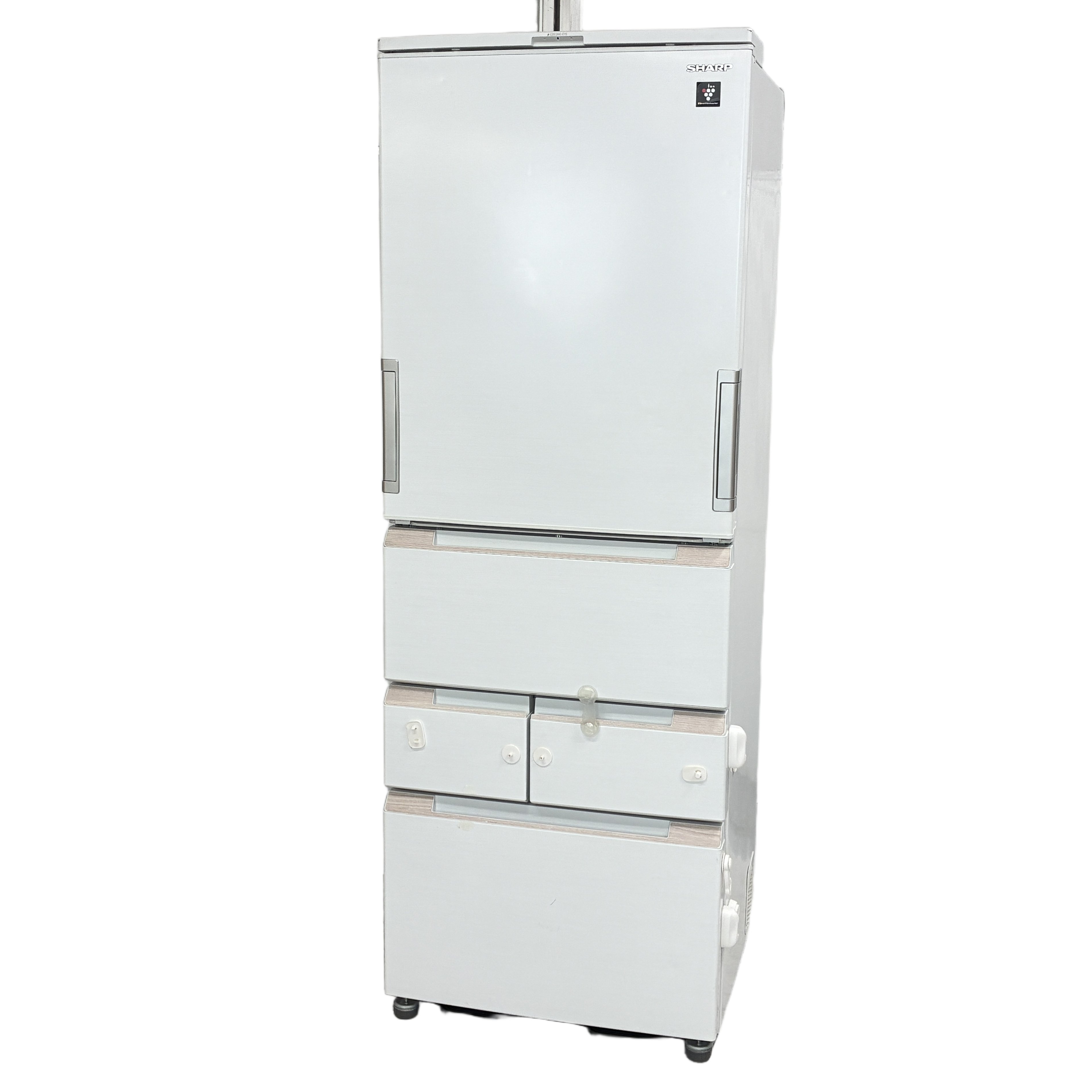 SHARP SJ-MW46J-W 2022年製 457L 両開き 大容量冷蔵庫 家電 シャープ 中古