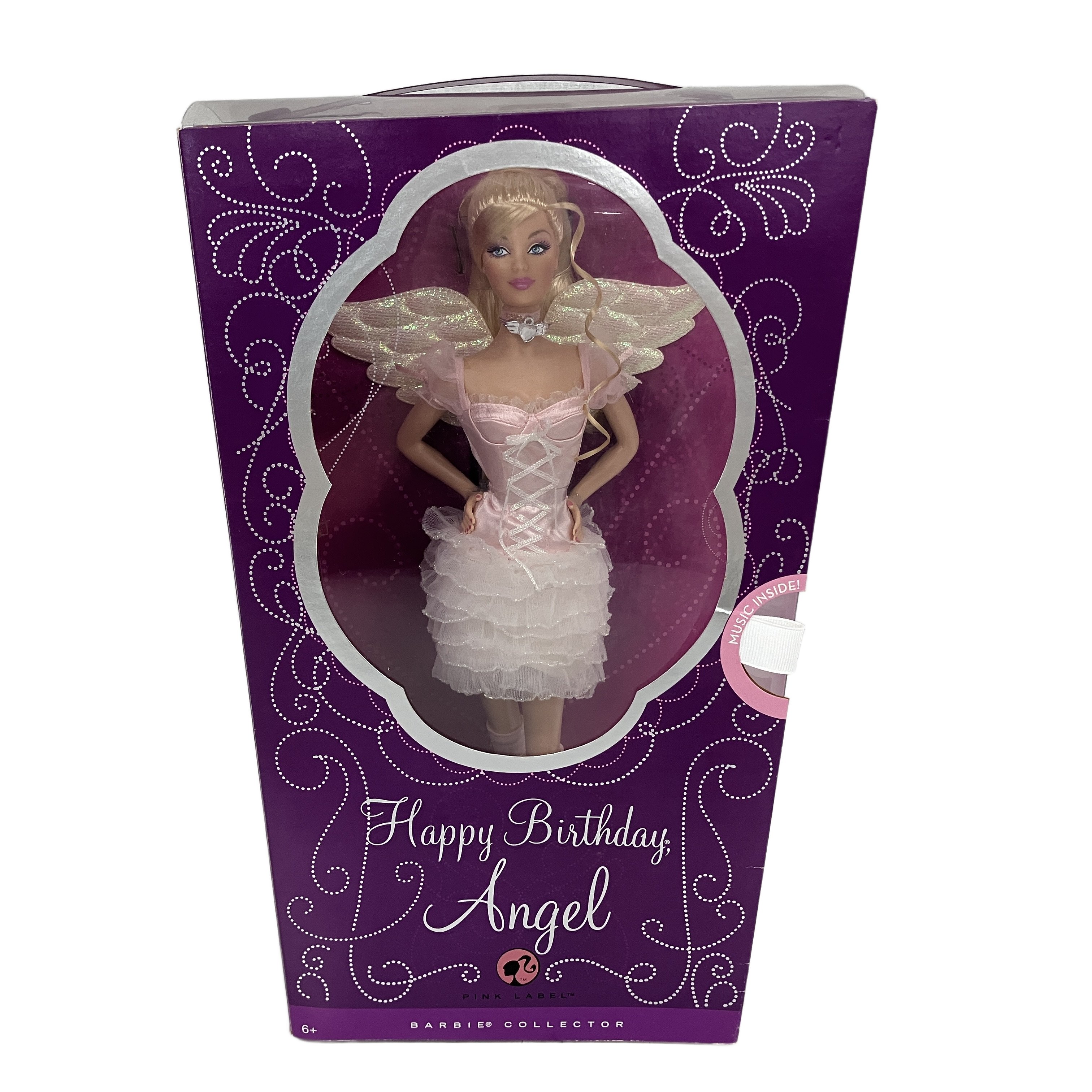 MATTEL マテル Happy Birthday Angel Barbie N2439 PINK LABEL バービー人形 フィギュア 未使用