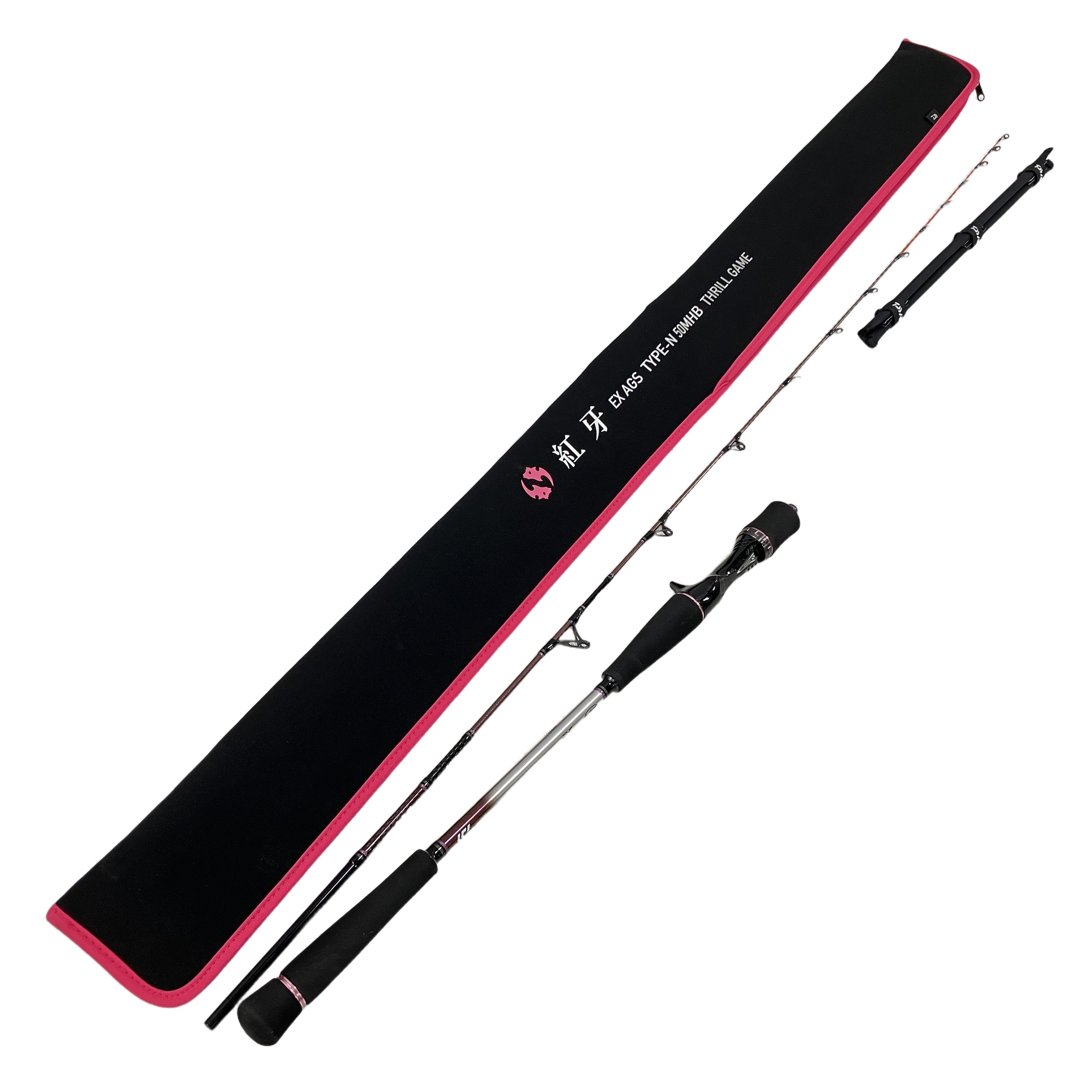 DAIWA 紅牙 EX AGS TYPE-N 50MHB THRILL GAME タイラバ ロッド 釣具 中古