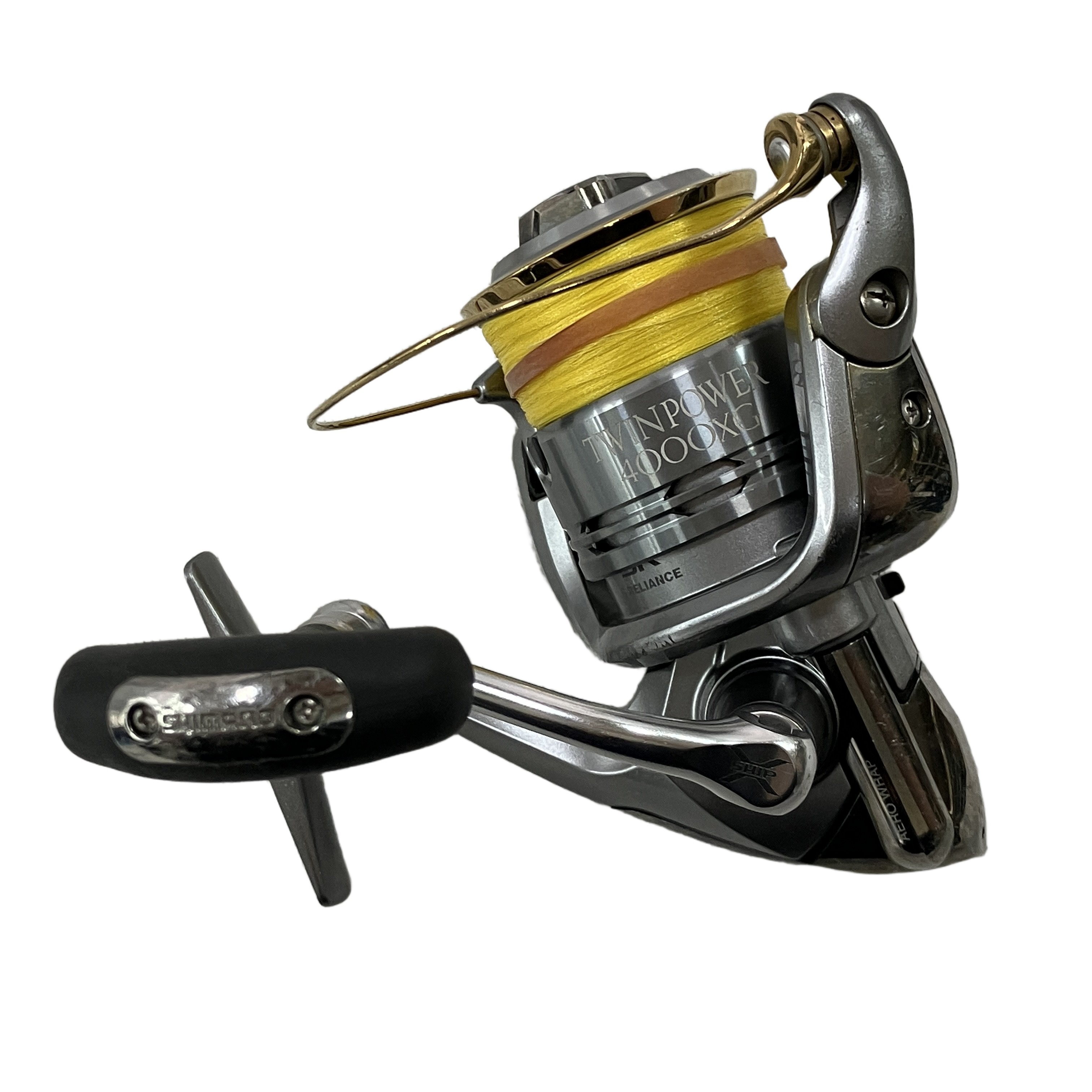 SHIMANO 11 ツインパワー 4000XG スピニングリール 釣具 フィッシング 中古