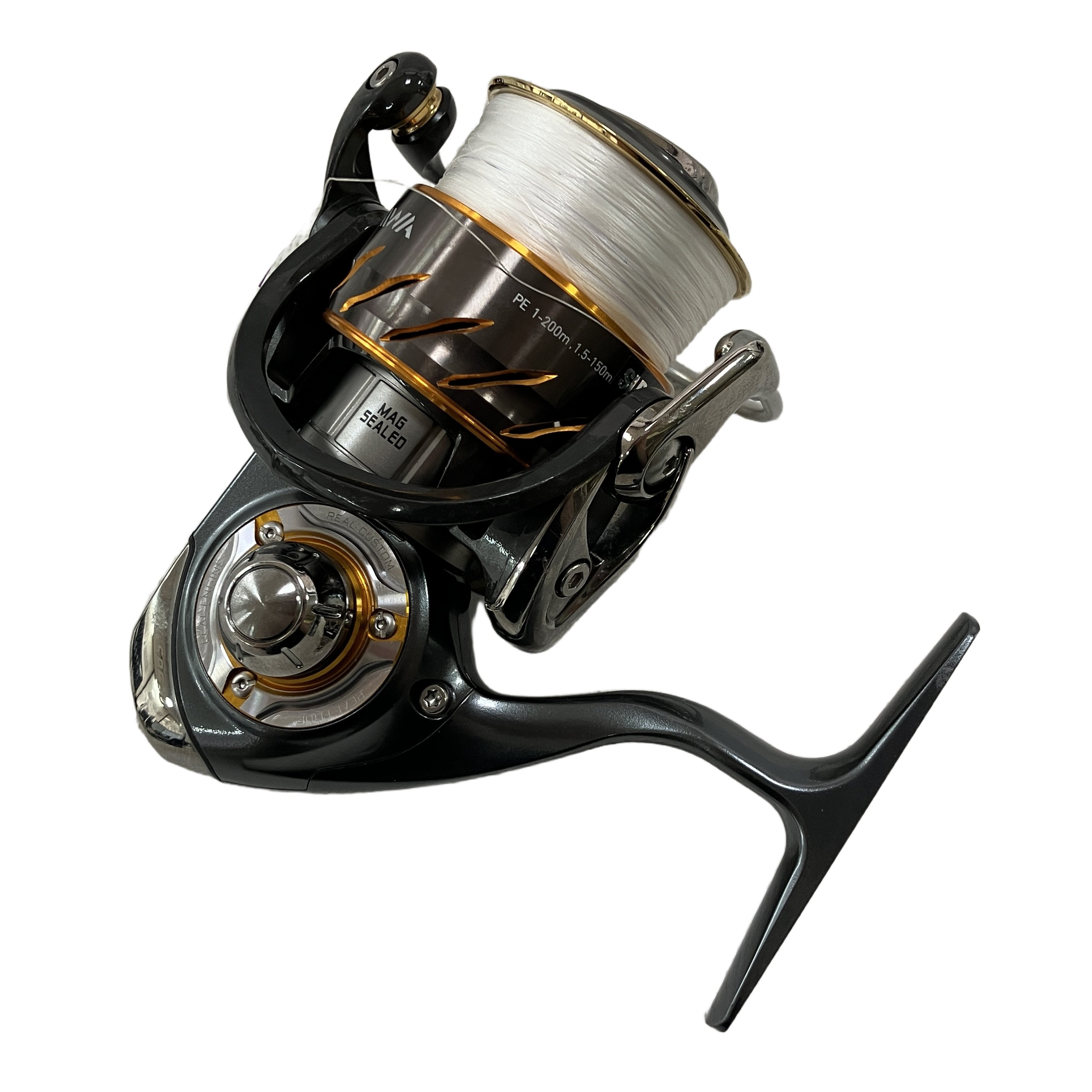 DAIWA 13 CERTATE 2510PE-H スピニングリール 予備スプール付き 釣具 フィッシング 中古