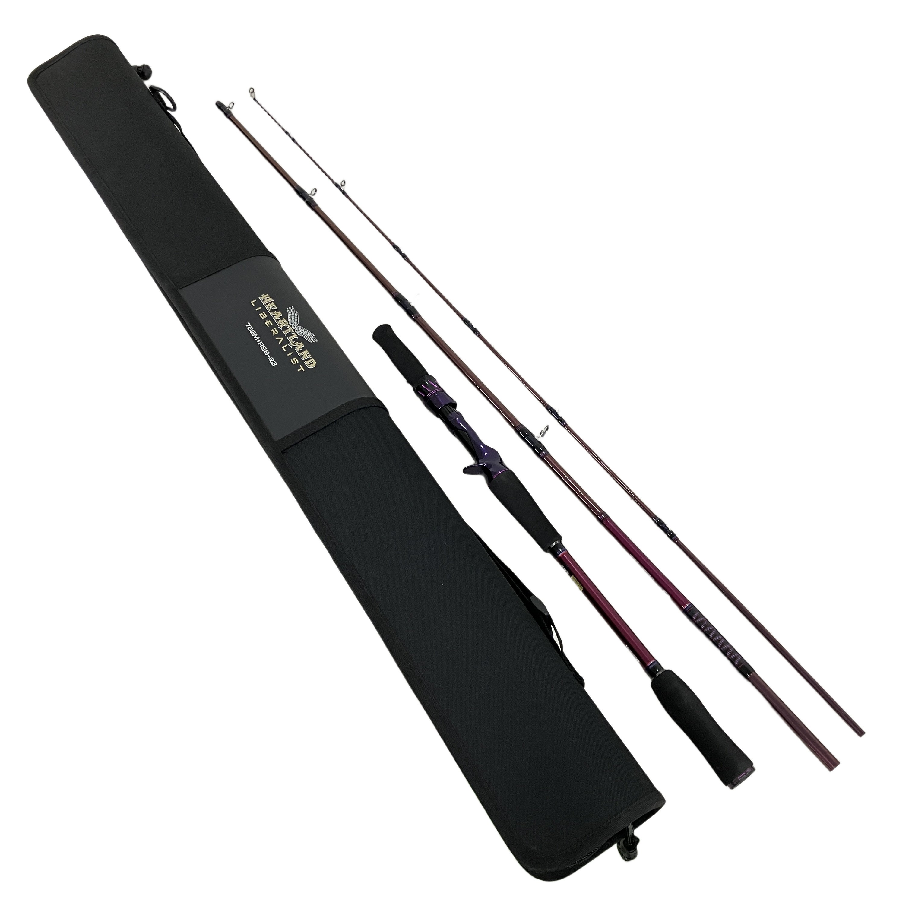 ダイワ HL LL 763M+RSB-23 ハートランド リベラリスト ベイトロッド ケース付 中古 良好