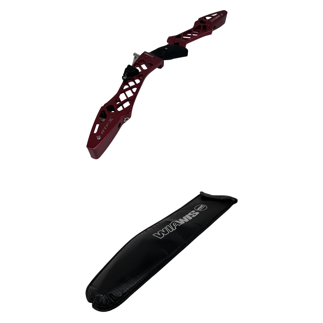Win&Win WIAWIS ATF-X 25 R/H SONIC RED ハンドル レッド 右射 アーチェリー用品 中古