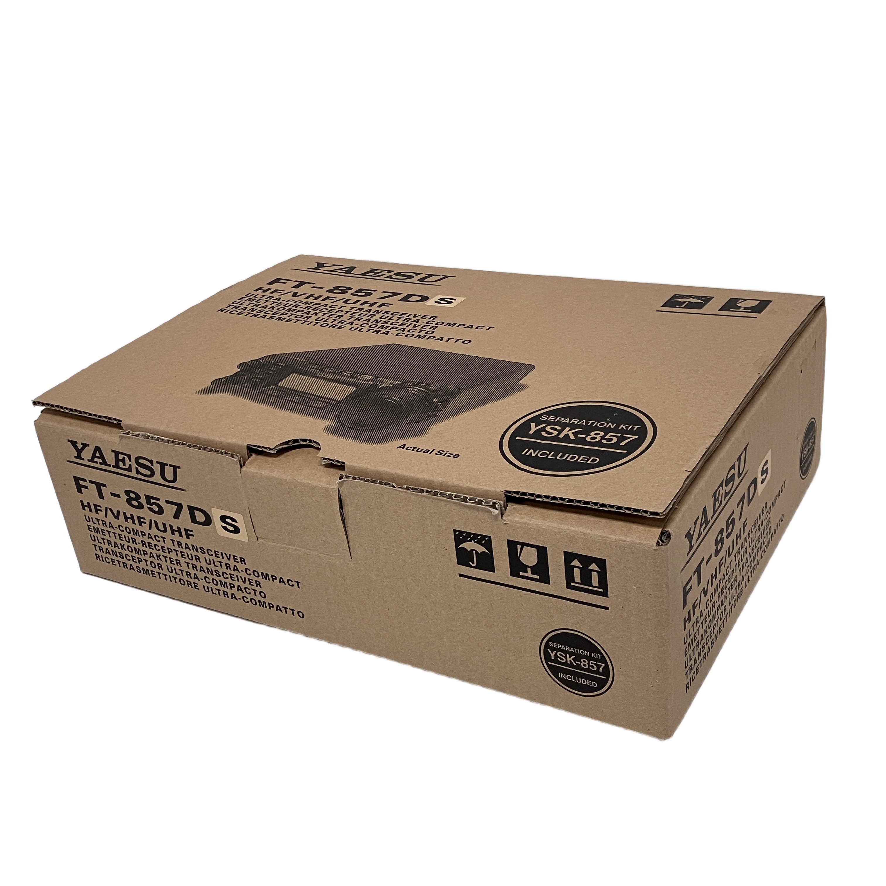 YAESU ヤエス 八重洲 無線 YAESU FT-857DS HF 50 144 430MHz オールモード トランシーバー アマチュア無線機 未使用