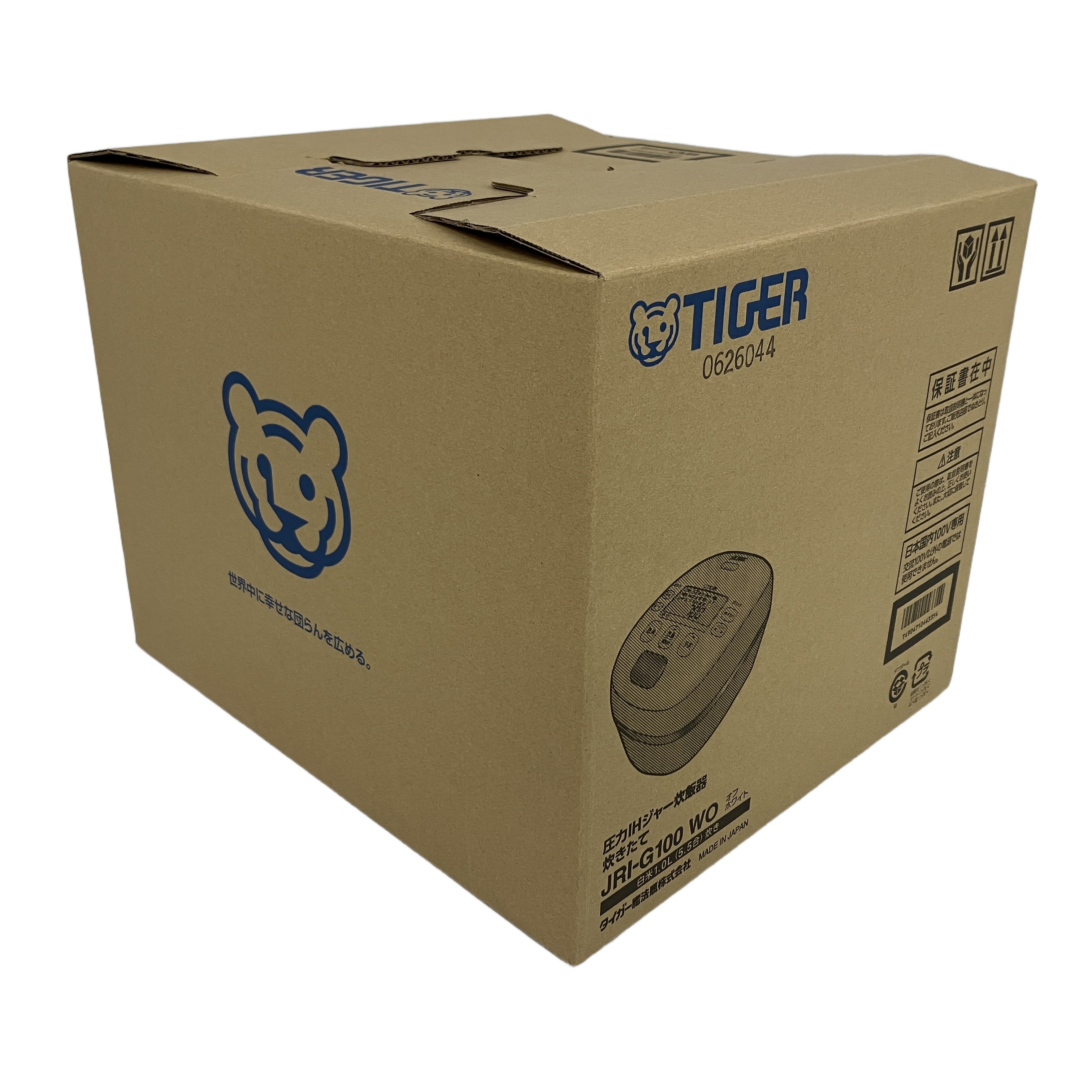 TIGER JRI-G100 WO 圧力 IH ジャー 炊飯器 5.5合炊き ご泡火炊き 2026年製 タイガー 家電 未使用