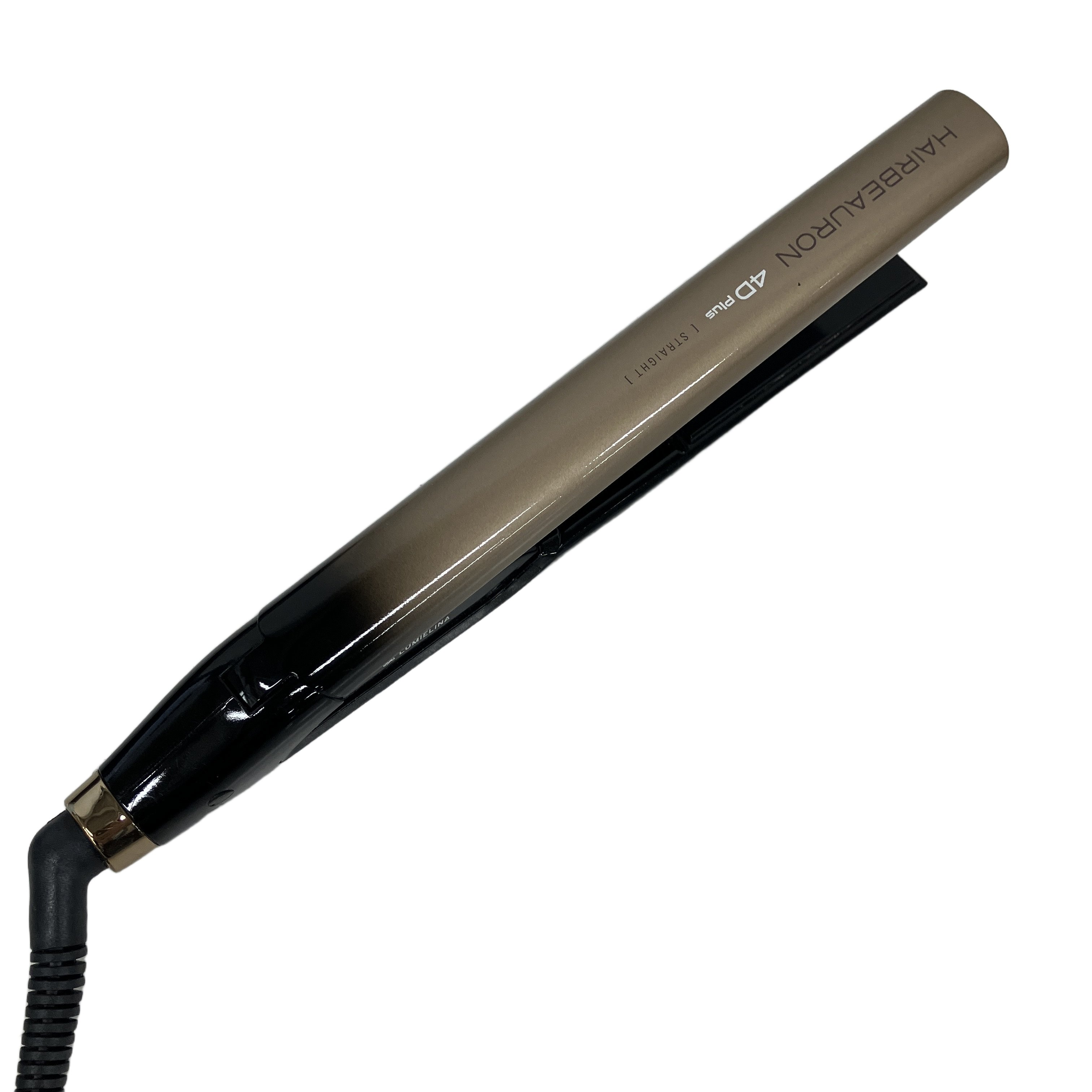 LUMIELINA HBRST4D-G-JP HAIRBEAURON 4D Plus ストレート ヘアアイロン ヘアセット 美容家電 家電 中古