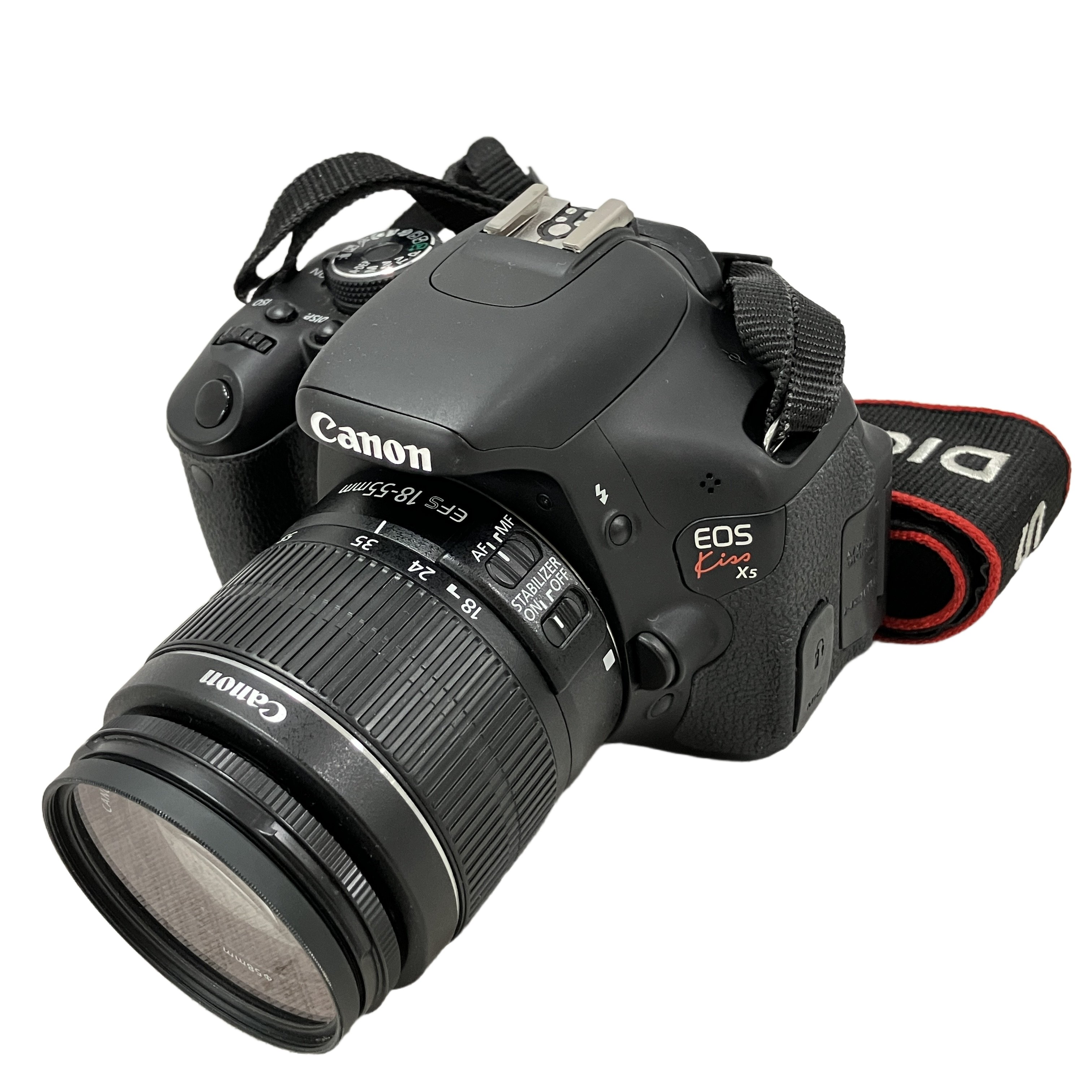 Canon EOS kiss X5 DS126311 EF-S 18-55mm F3.5-5.6 IS II 一眼レフカメラ 中古