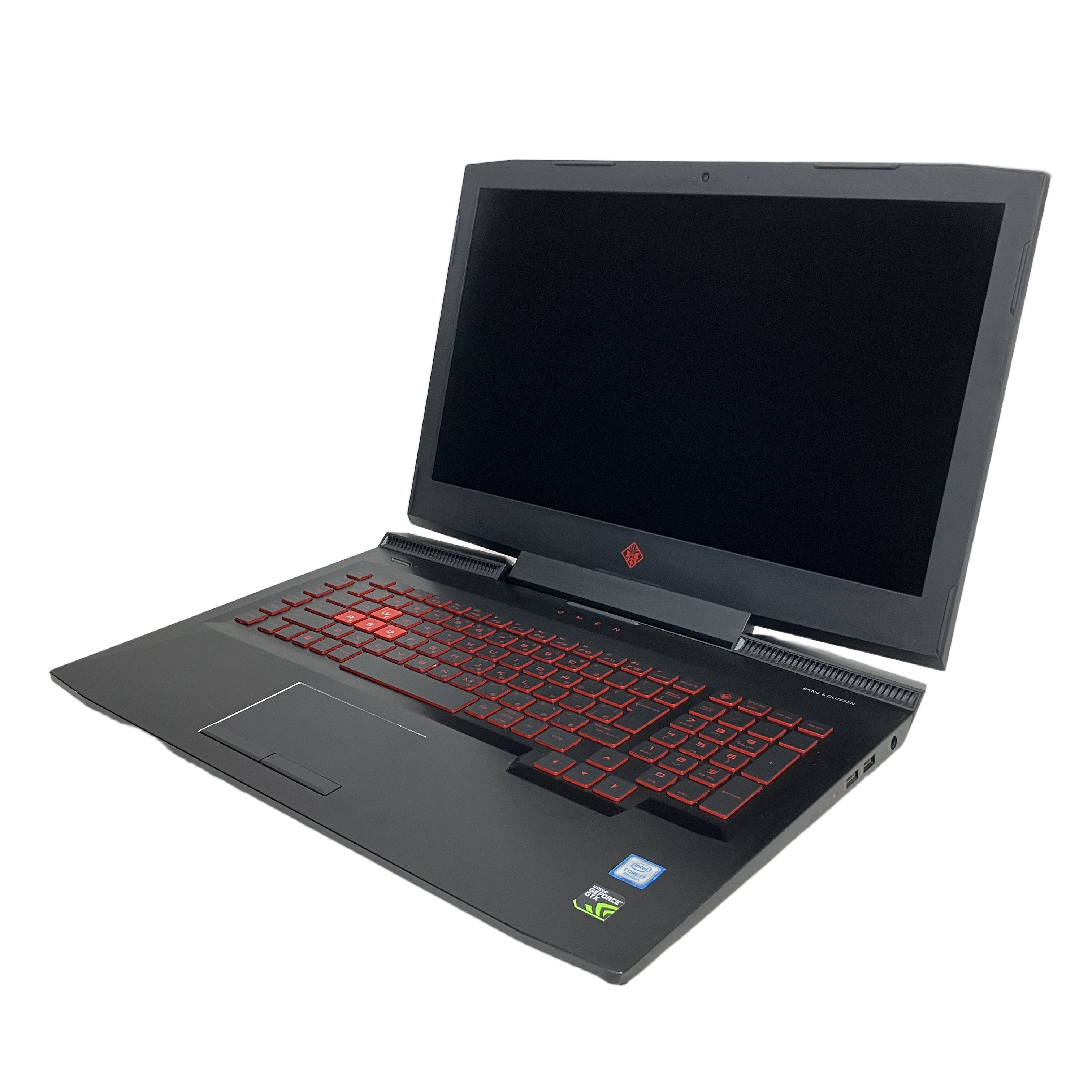 HP OMEN 17-an011TX 17.3インチ ノート パソコン i7 7700HQ 16GB SSD 512GB HDD 1TB GTX 1060 OS無 中古