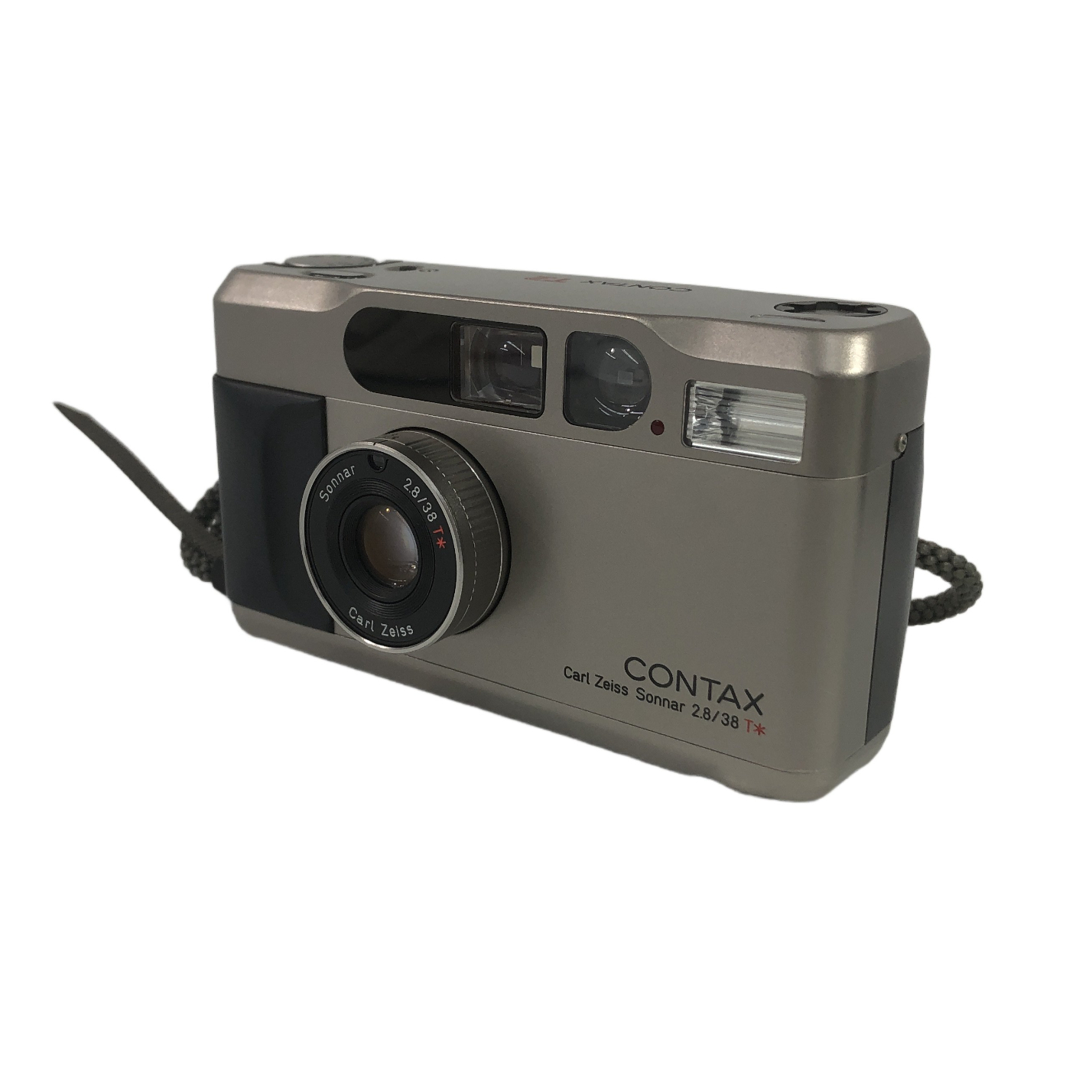 CONTAX コンタックスT2 コンパクトカメラ フィルムカメラ Carl Zeiss Sonnar 38mm F2.8 T 中古