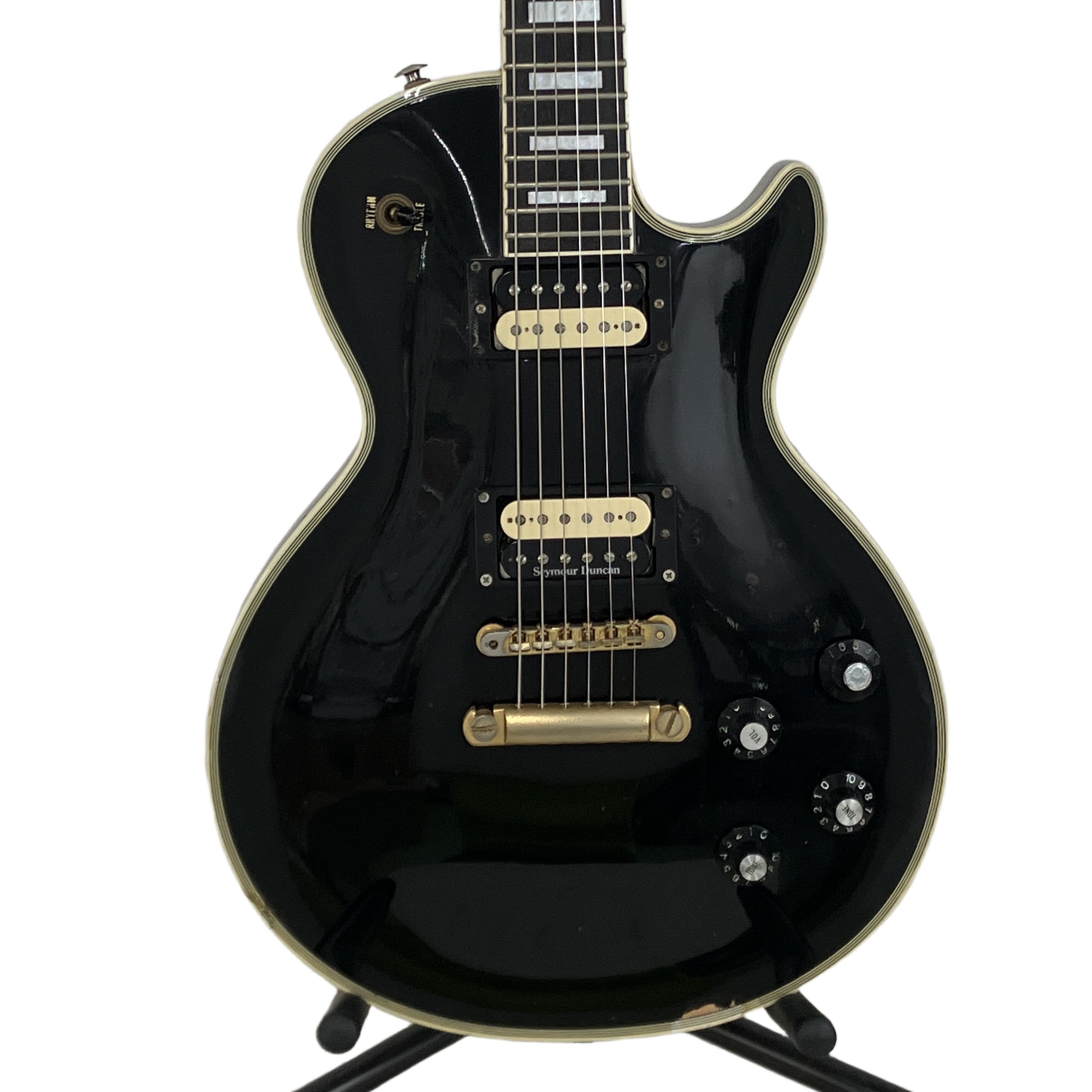 Edwards 詳細不明 レスポールタイプ エレキギター ケース付 中古 訳あり