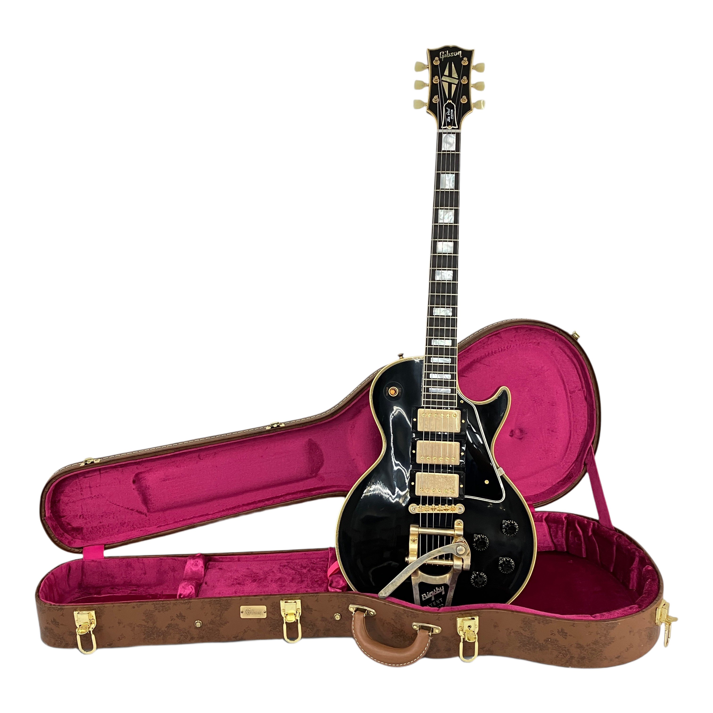 Gibson Custom Shop 1957 Les Paul Custom 3-Pickup Bigsby 2022年製 エレキギター ギブソン カスタムショップ ハードケース付 中古