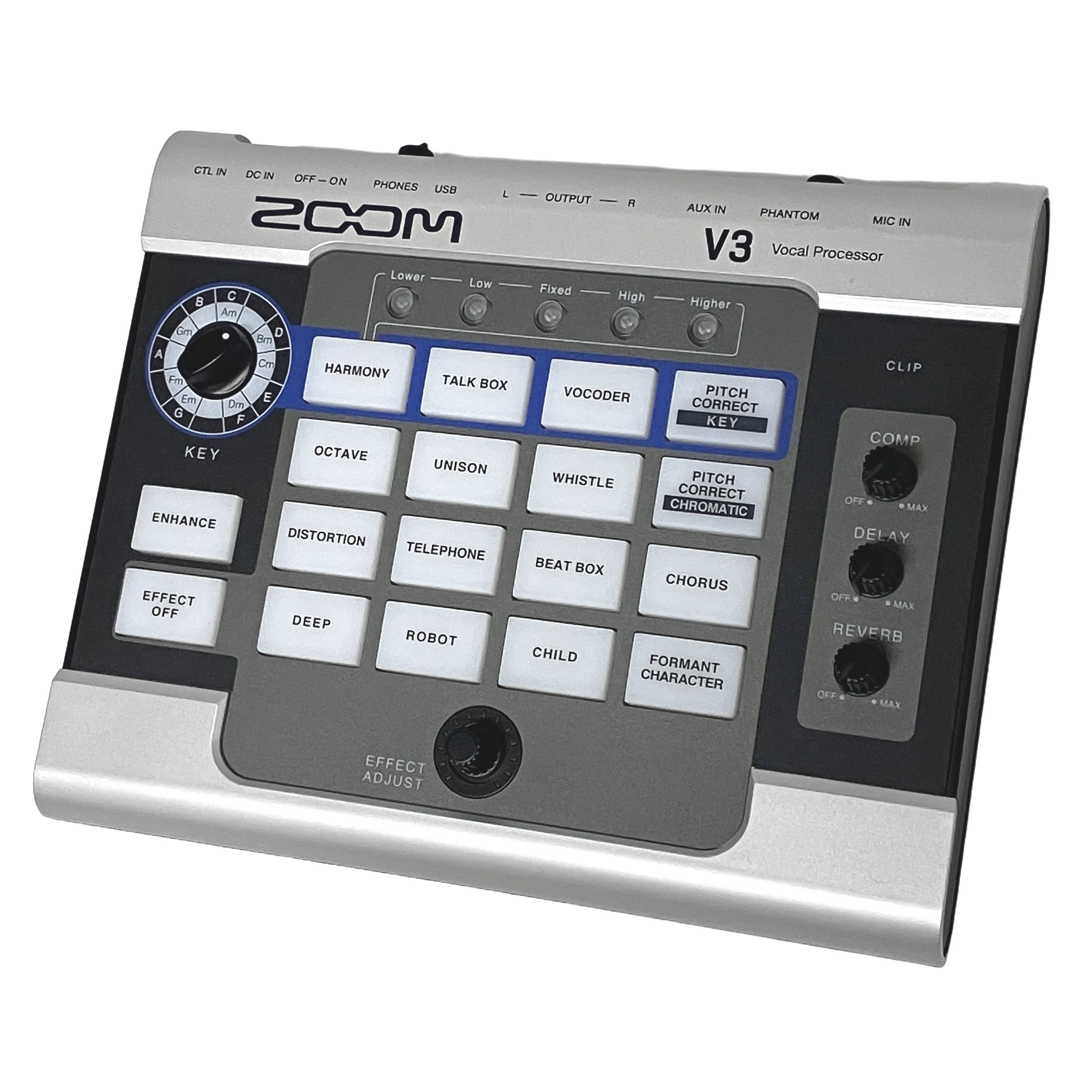 ZOOM V3 Vocal Processor ボーカル プロセッサー エフェクター ズーム 音響 機材 中古 美品
